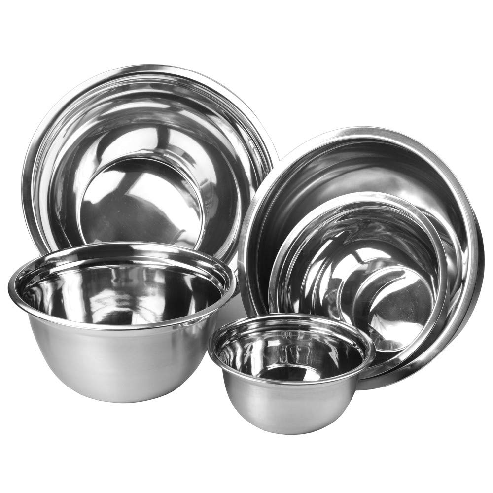 Ybm Home Deep Professional Stainless Steel Mixing Bowl For Cooking Baking, Mixing And Serving - 1.5 Quart, 1169K