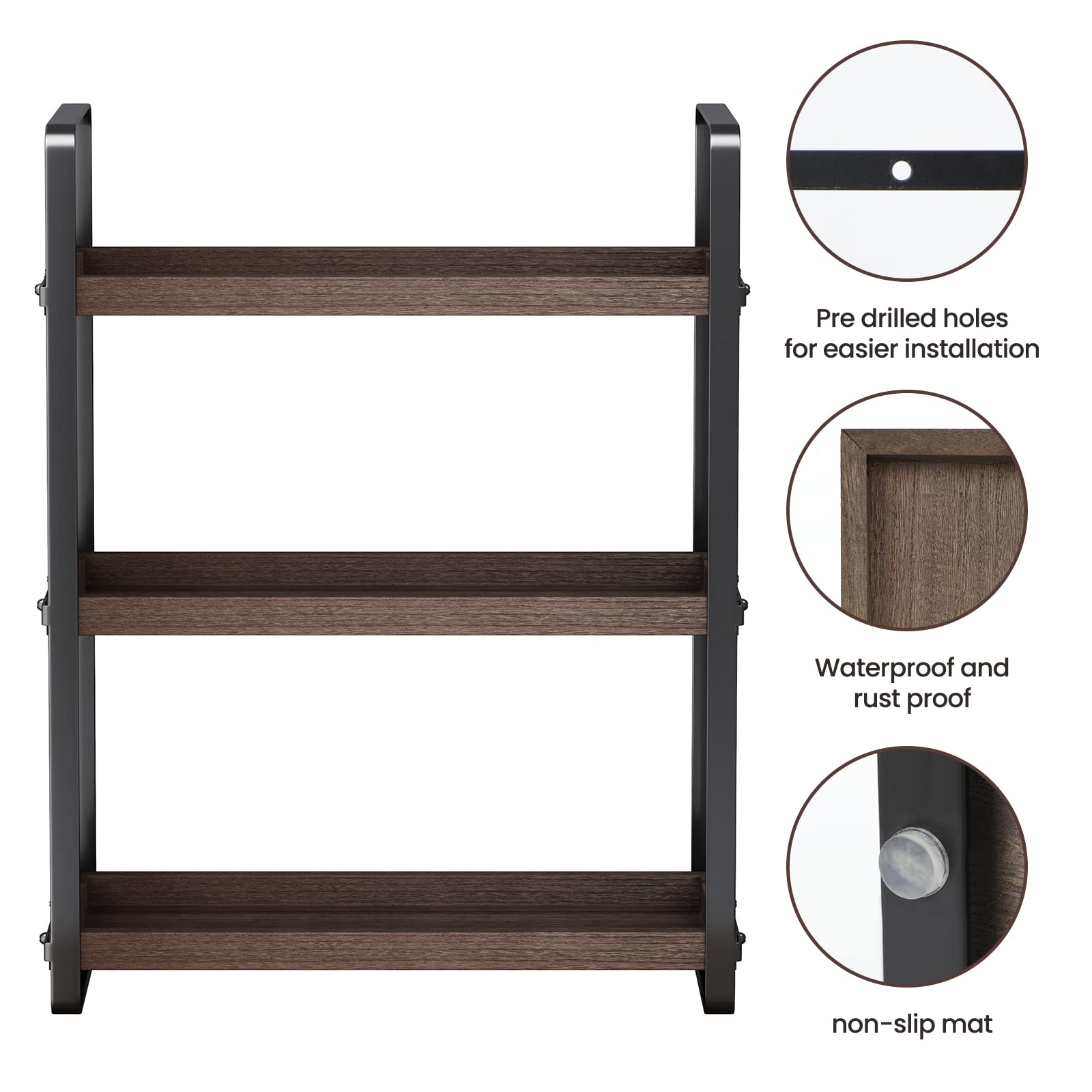 Hnrloy Bathroom Countertop Tray,Cosmetic Tray,Bathroom Organizer,Bathroom Counter Stand,Countertop Organizer,Countertop Storage