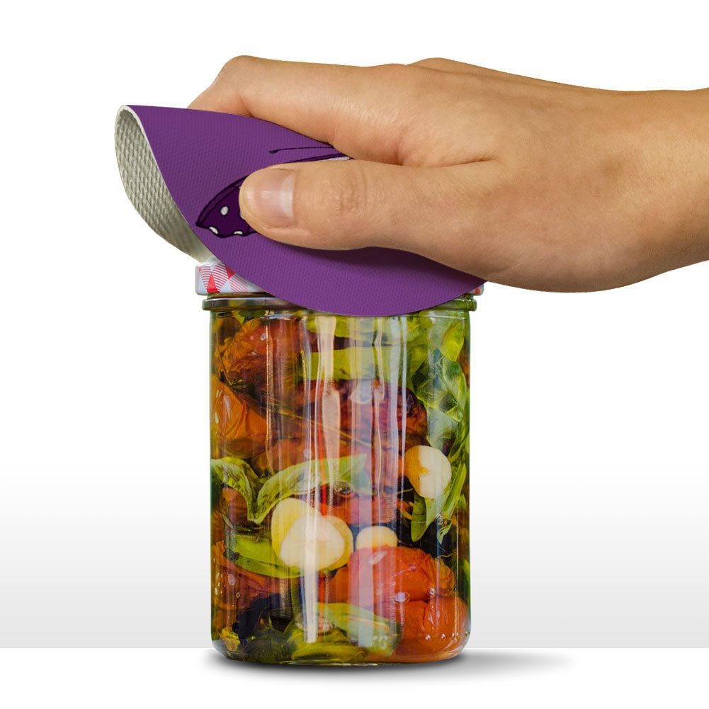 Purple Butterfly Round Rubber Non-Slip Jar Gripper Lid Opener