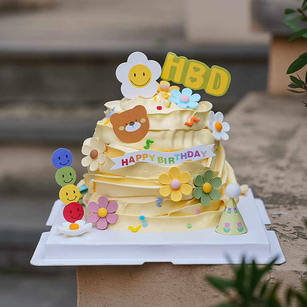 2 Pcs Flower Silicone Fondant Molds Five Petal Flower Cake Resin Mold Candy Chocolate Fondant Molds Kitchen Baking Tools For Sug