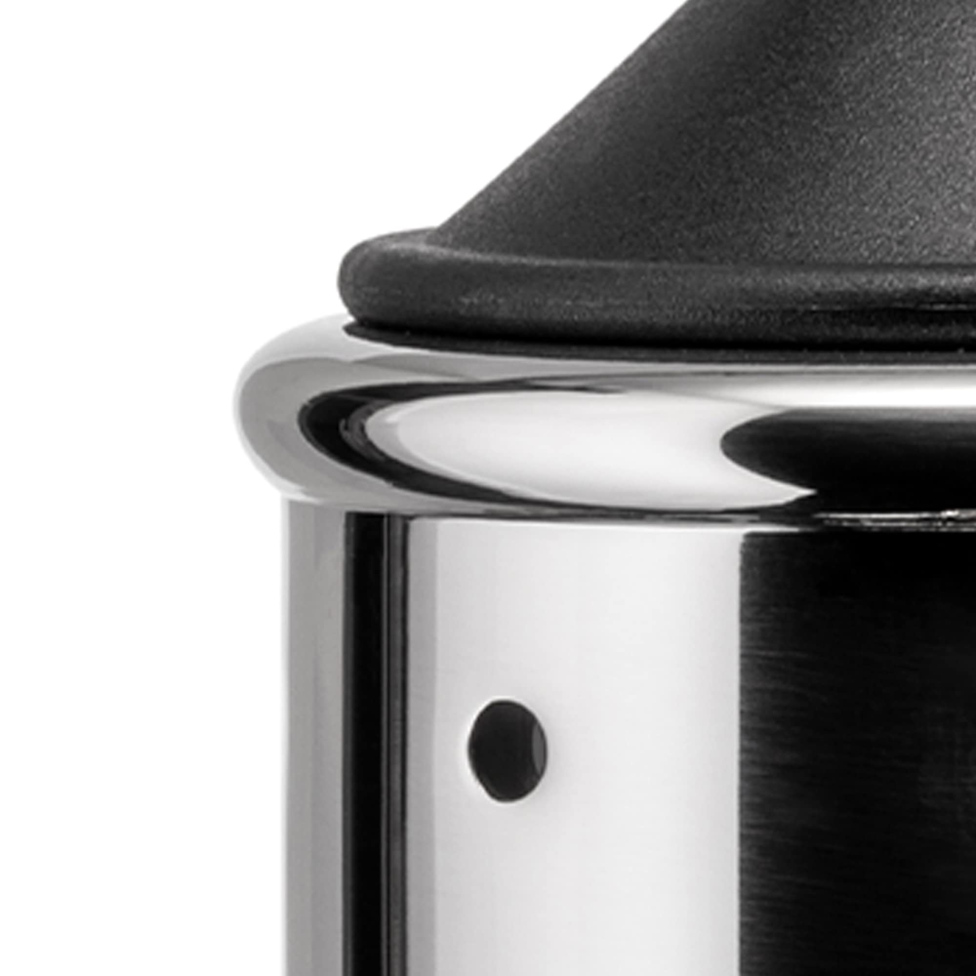 Alessi B Salt Castor, Black