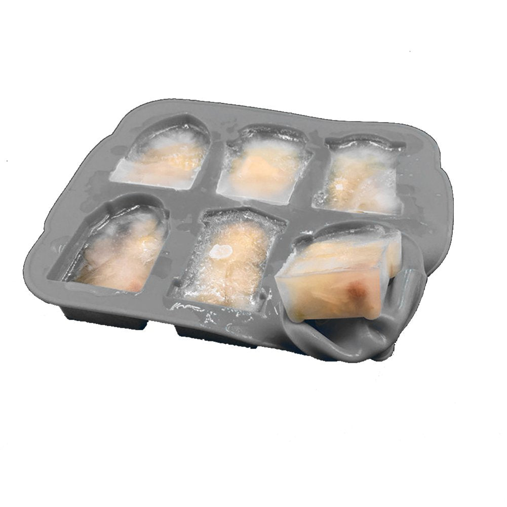 Silicone Ice Cube Trays Halloween Rip Gravestone Mold For Ice, Candy, Cake, Soap