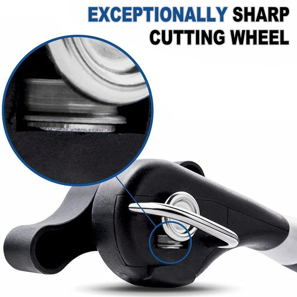 Pakitner- Safe Cut Can Opener, Smooth Edge Can Opener - Can Opener Handheld, Manual Can Opener, Ergonomic Smooth Edge, Food Grad