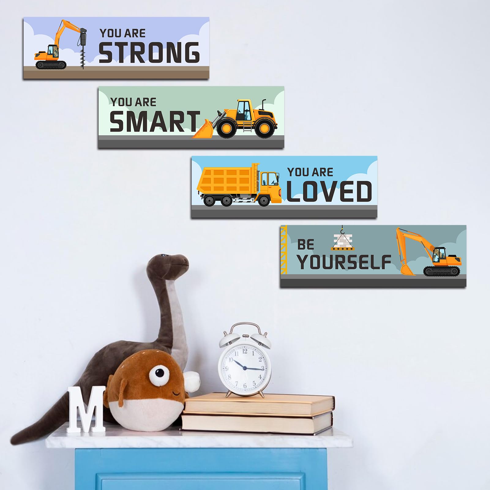 Fun-Plus Little Man Cave Sign,Boys Room Decor Soccer Basketball Baseball Football Wall Art,Door Hanging Plaque for Baby Nursery