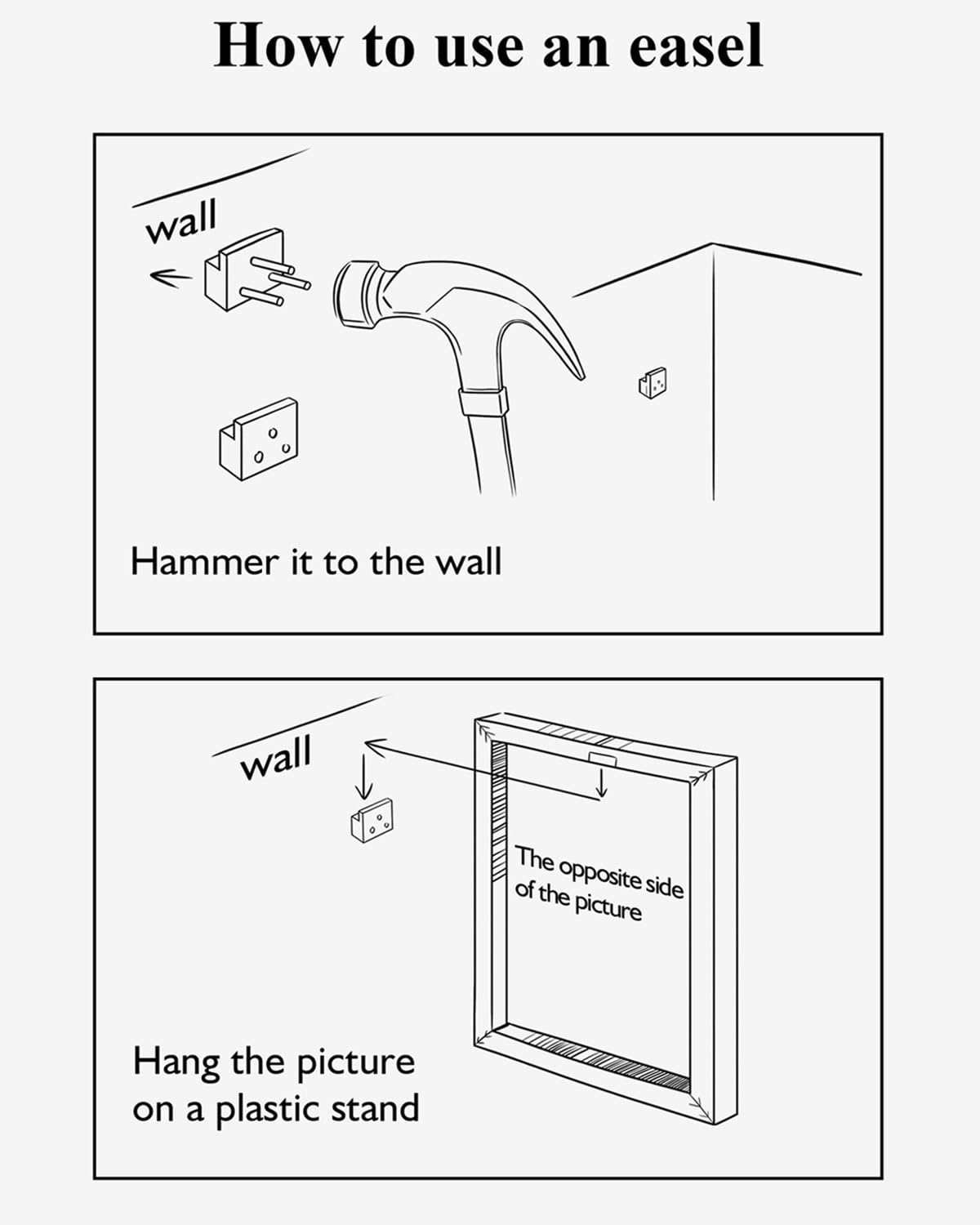 Arpeotcy Black Framed Canvas Wall Art Office Classroom Motivational Decor, Positive Quotes Pictures Wall Decor, Inspirational Gi