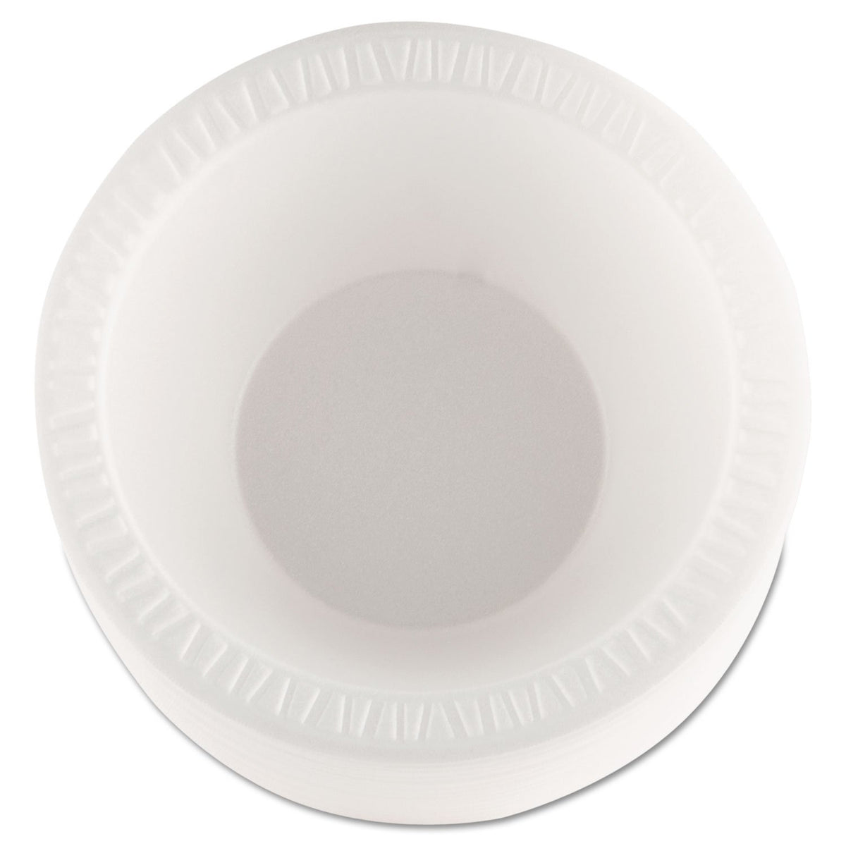 Dart 12Bwwcr 10-12 Oz White Unlaminated Foam Bowl (Case Of 1000)