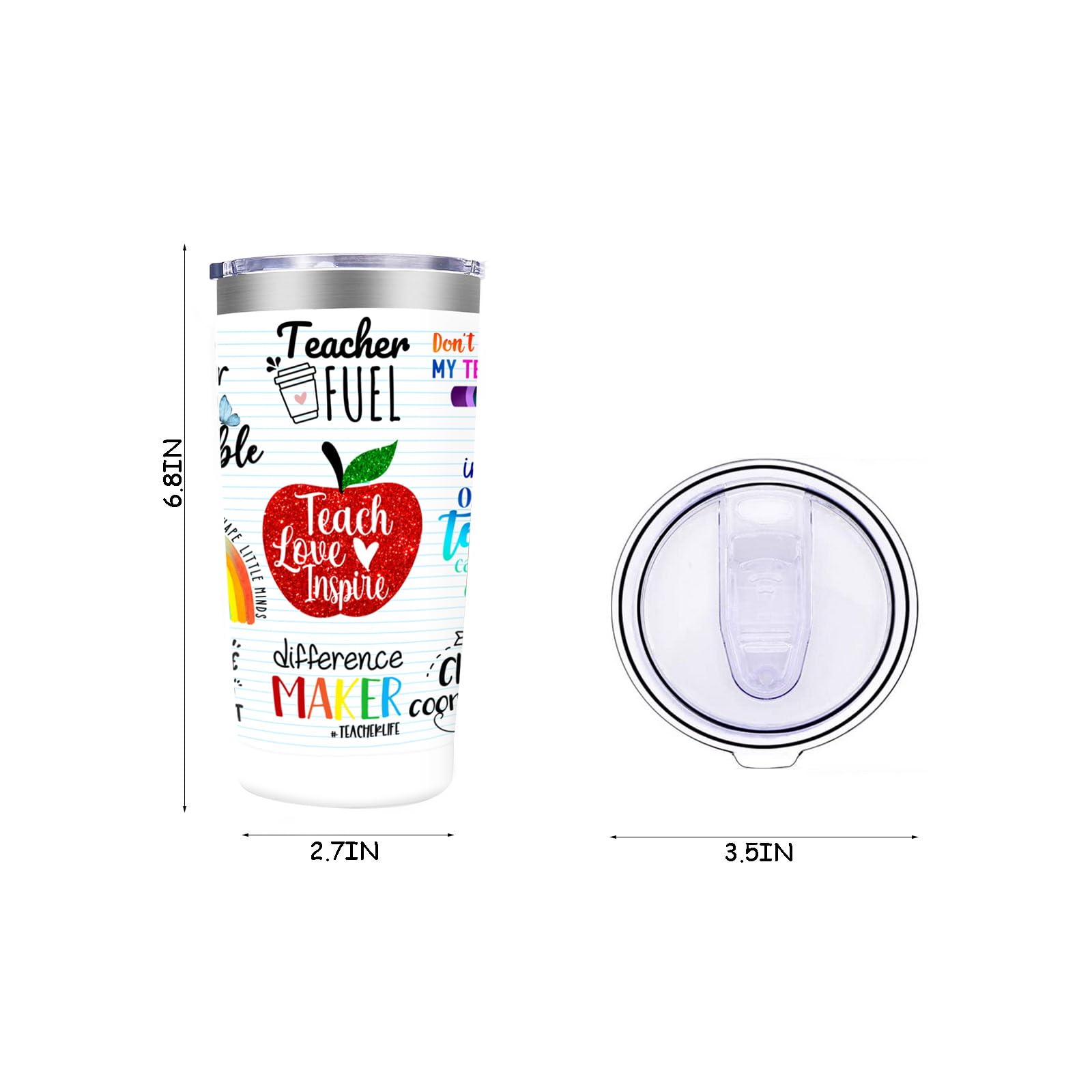Mfgneh Teacher Gifts For Women, Men, Teacher Appreciation Gifts From Students, Teacher Christmas Gifts, Teacher Birthday Gifts,