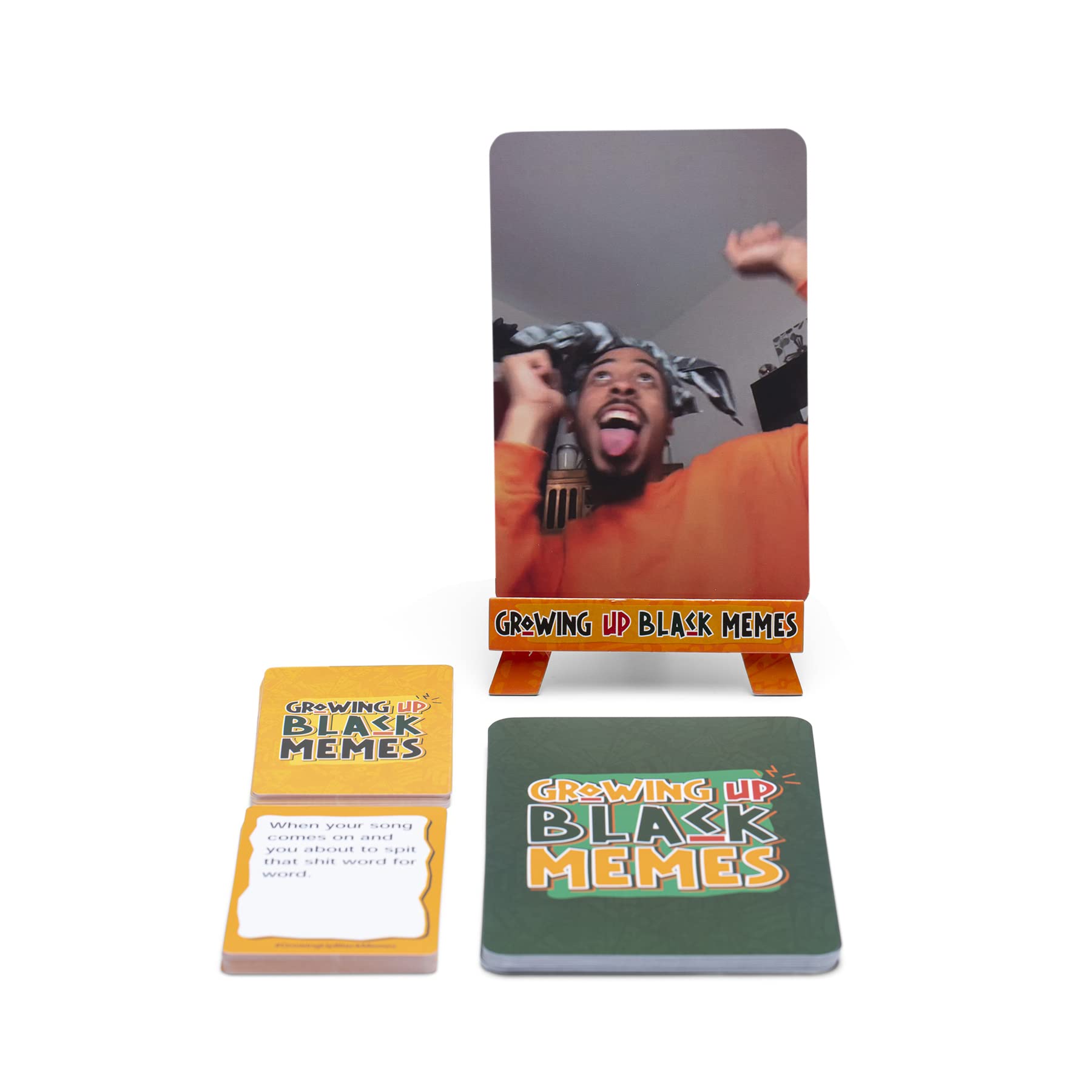 Out Of Bounds Growing Up: Black Memes - A Party Game For Adults, Come Up With The Best Captions, Hilarious Game Night, Ages 17+
