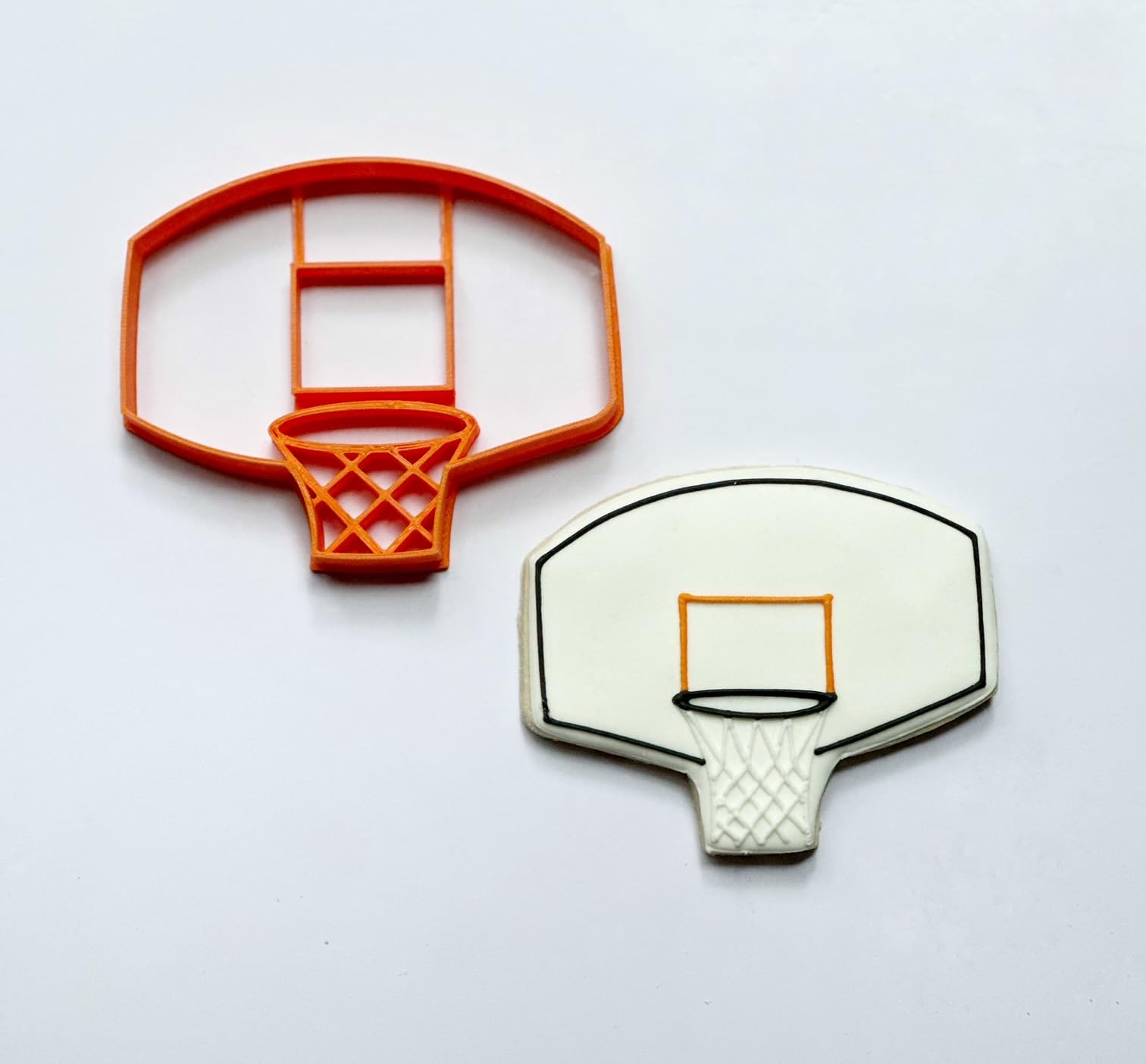 Basketball Cookie Cutters American Hoops Sport Basketball Game Hoop Backboard And Basketball In Hoop Cookie Cutters Made In The