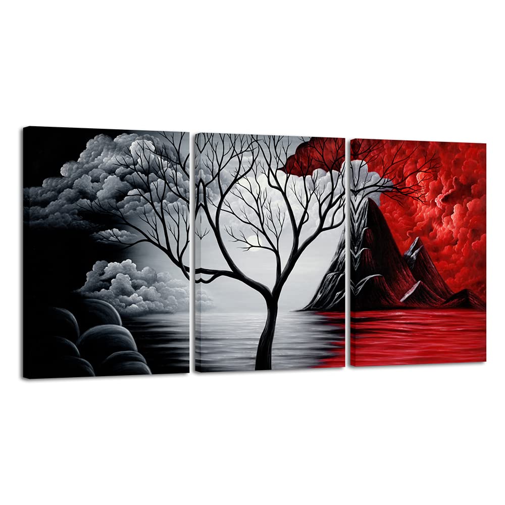 Wieco Art Canvas Wall Art Abstract Pictures For Wall Decor Canvas Prints Of Abstract Paintings For Living Room Decor 3 Panels Ar