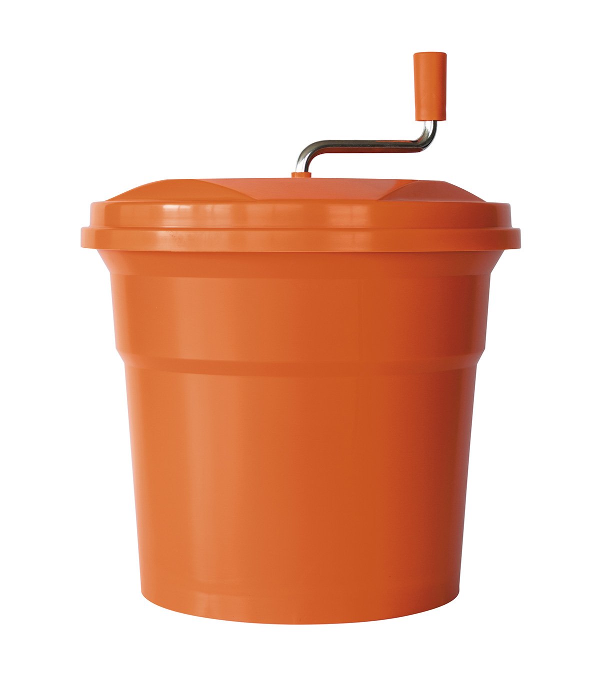 Dynamic E002 Commercial Manual Salad Spinner, 5 Gallon Capacity, Sd92, Orange