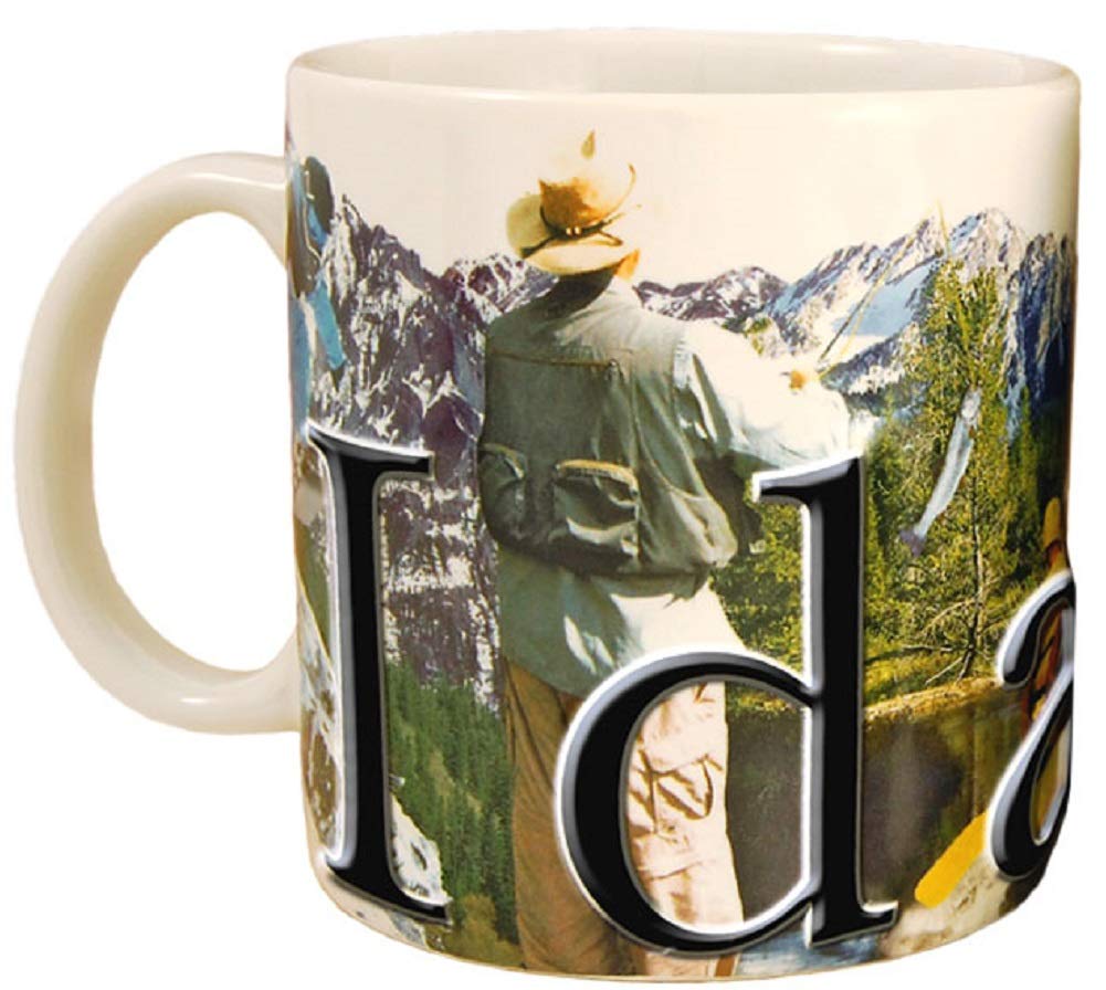 Americaware - State Of Idaho Souvenir Gift Ceramic Coffee Mug / Cup - 18Oz