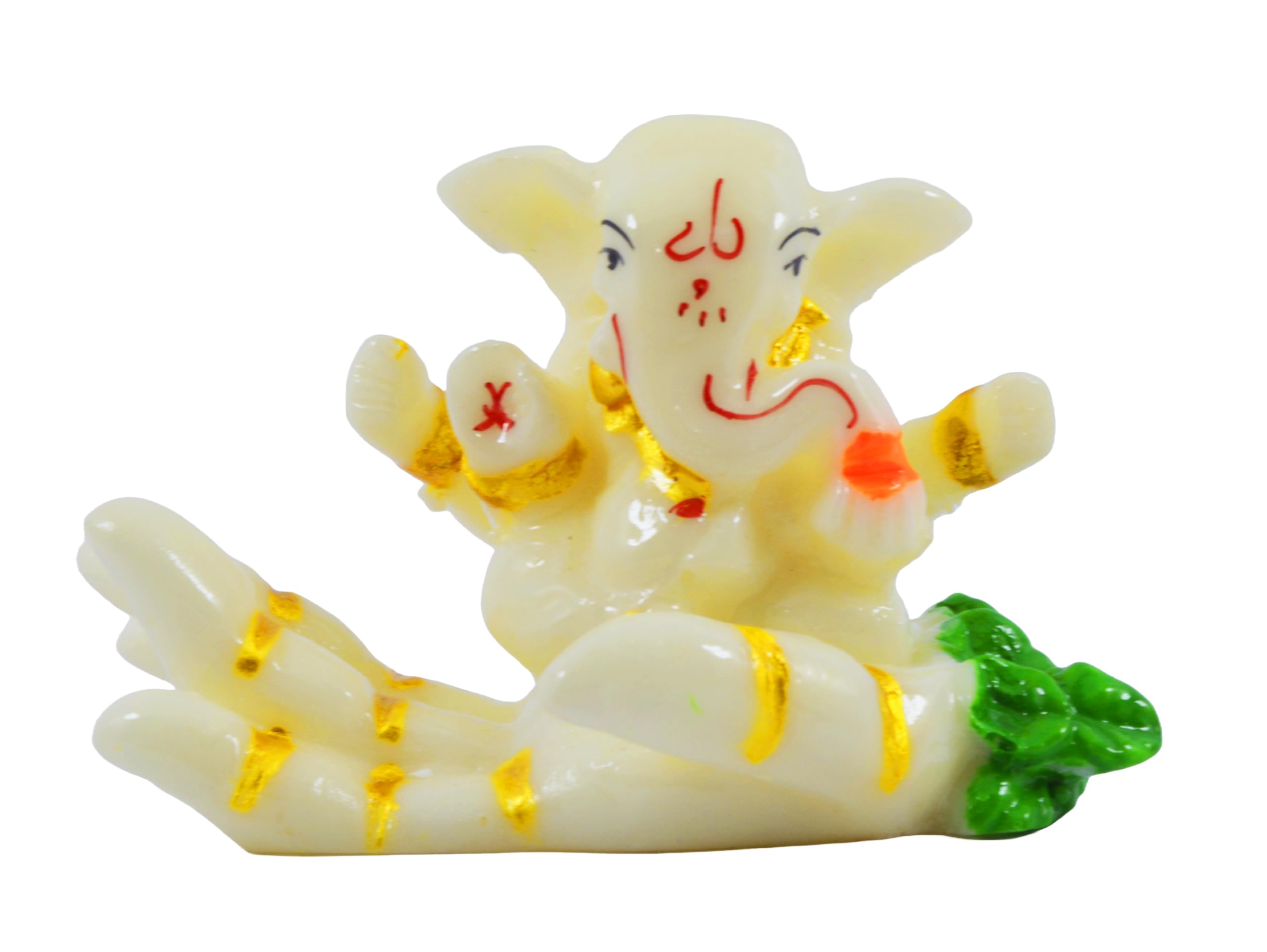 Crafts For You Hand Ganesha/Ganesh/Ganpati Bappa Beautiful Bal Gopal Idol For Home, Gifting, Car Dashboard