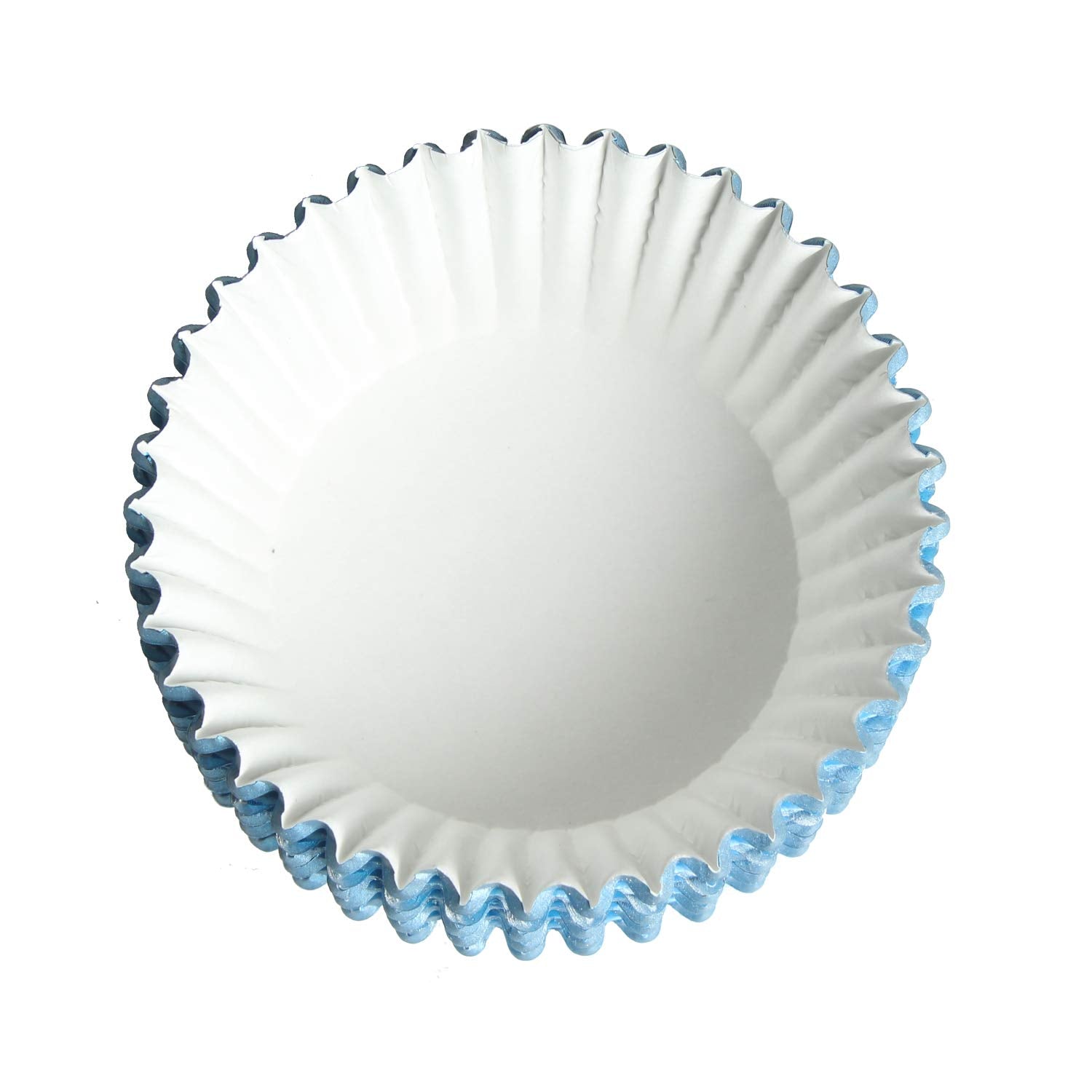 Blue-Foil Cupcake-Liners Paper-Baking-Cupcake,For Different Parties, Weddings,Standard Sized(Pack Of 100)