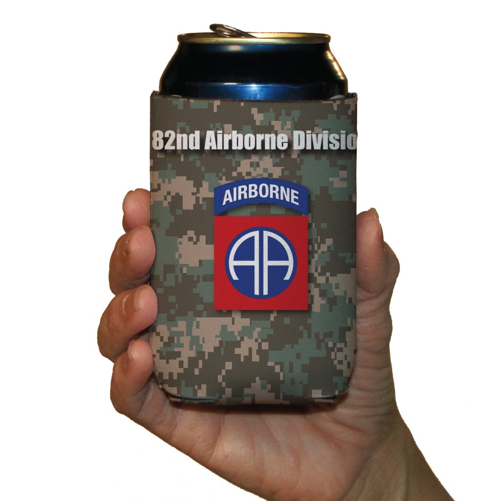 Victorystore Can And Beverage Coolers - Military 82Nd Airborne Division, Set Of 6
