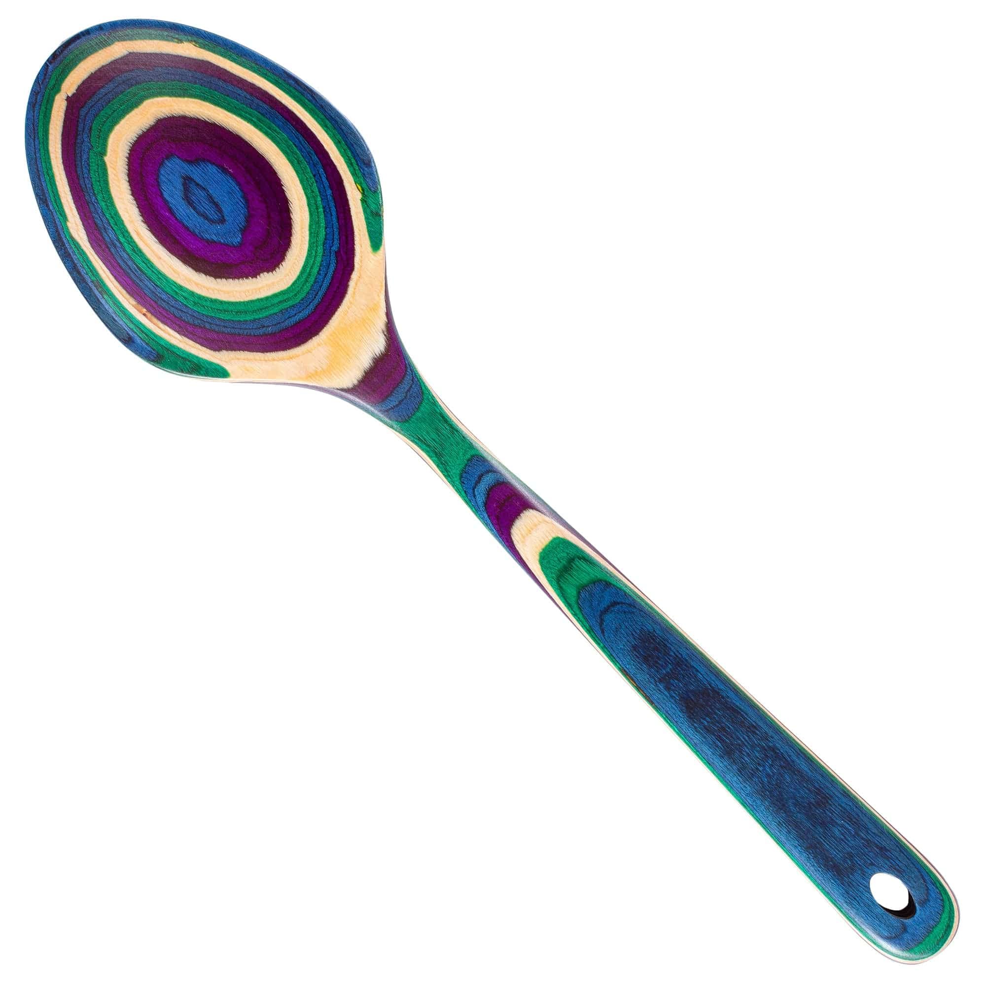 Baltique Mumbai Collection 14 Grand Serving Spoon, Extra-Large Cooking Spoon, Safe For Use On Nonstick