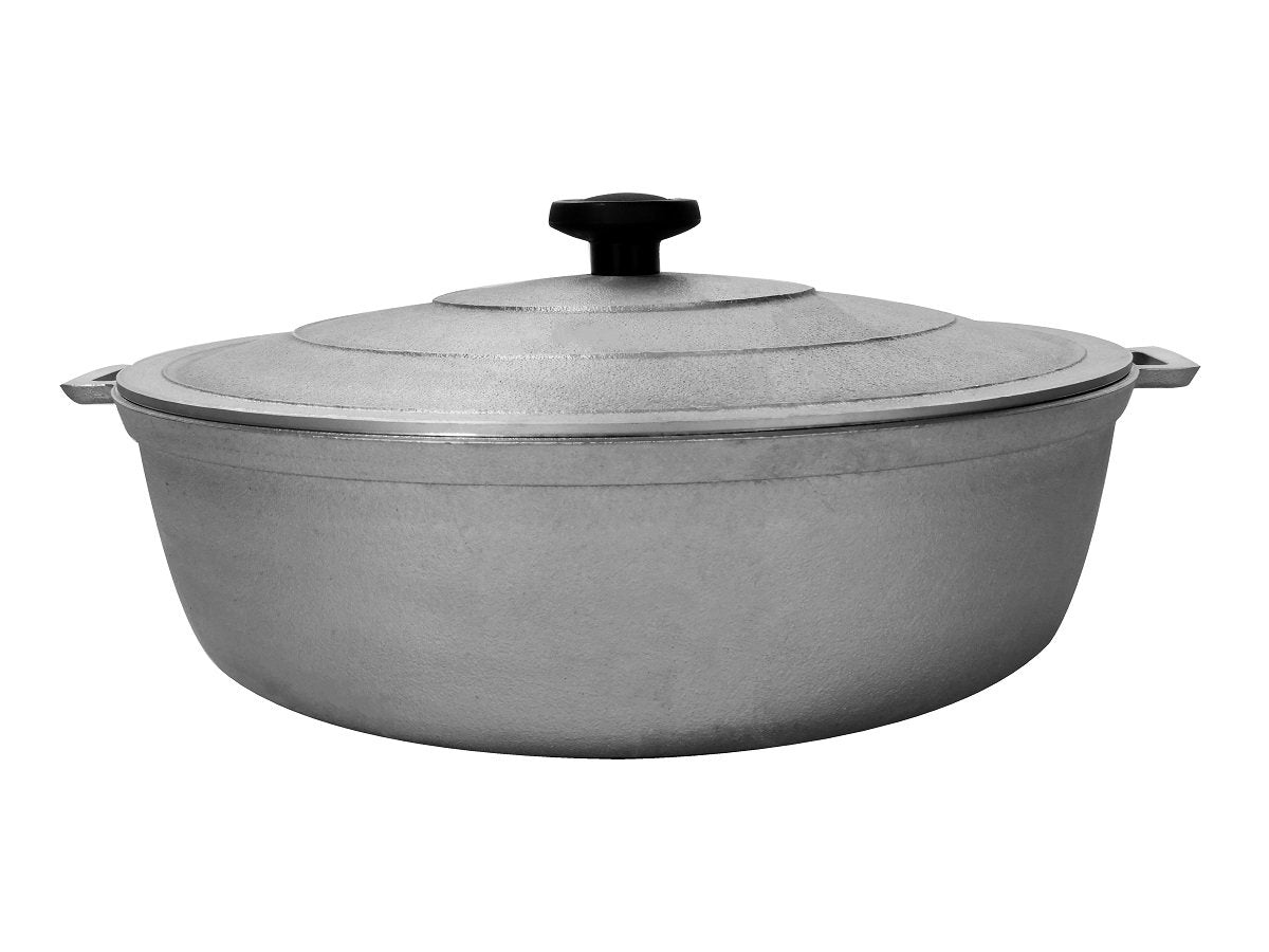 Uniware 9900 Super Quality Aluminum Caldero,Dutch Oven,2.6 Qt,Silver (22Cm (8.7-Inch))