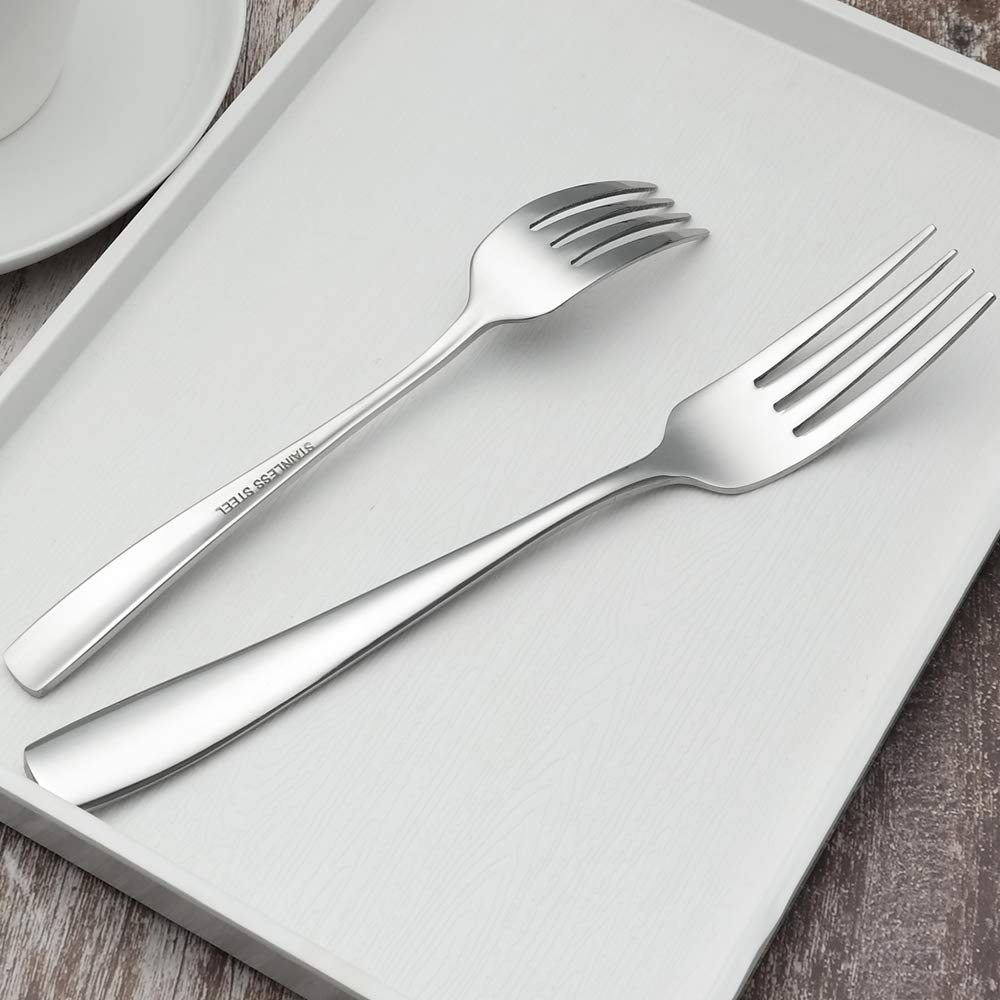 Asking 30-Pieces Stainless Steel Silverware Set, Service For 6