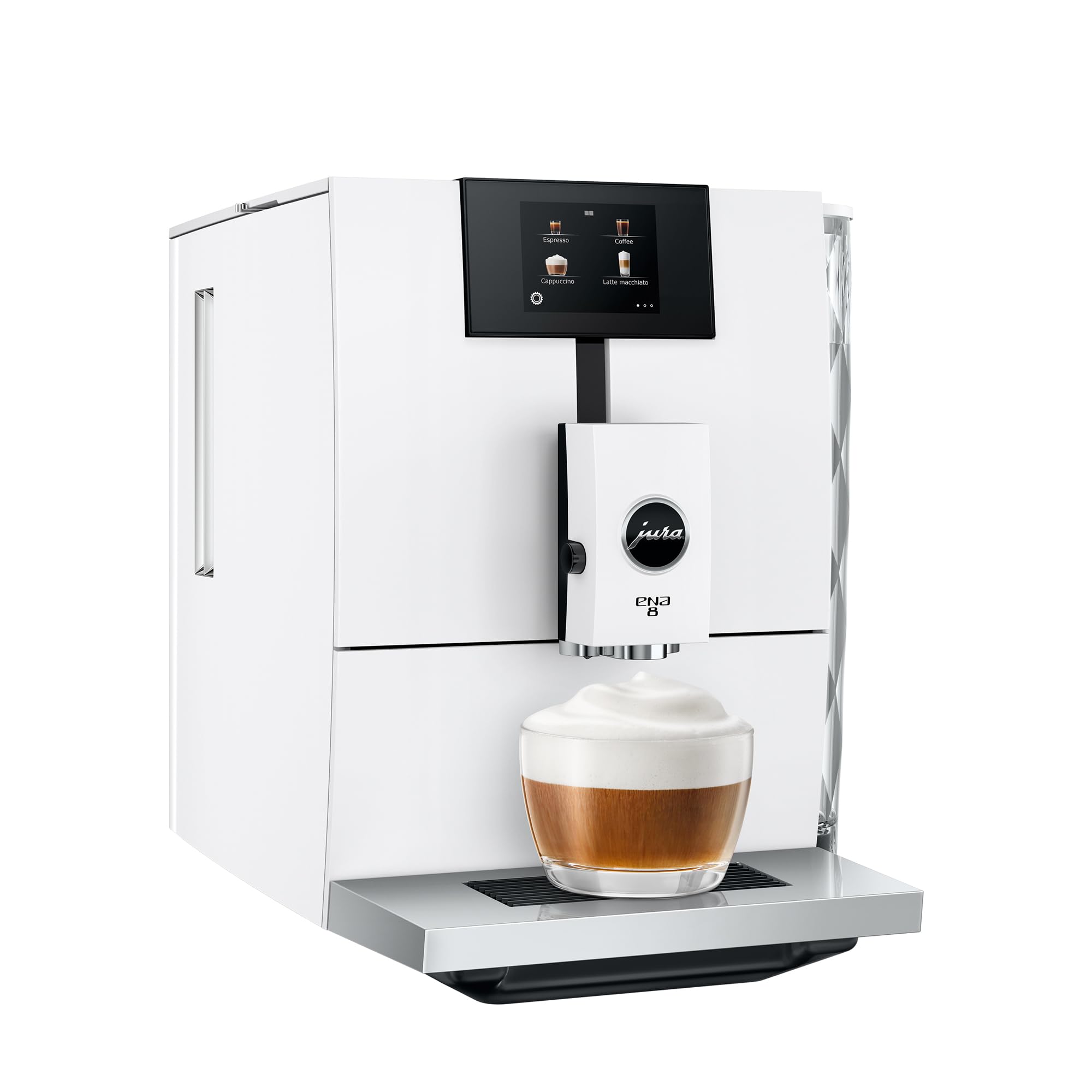 Jura ENA 8 Touchscreen Coffee Machine, Model 15495, Full Nordic White, Each