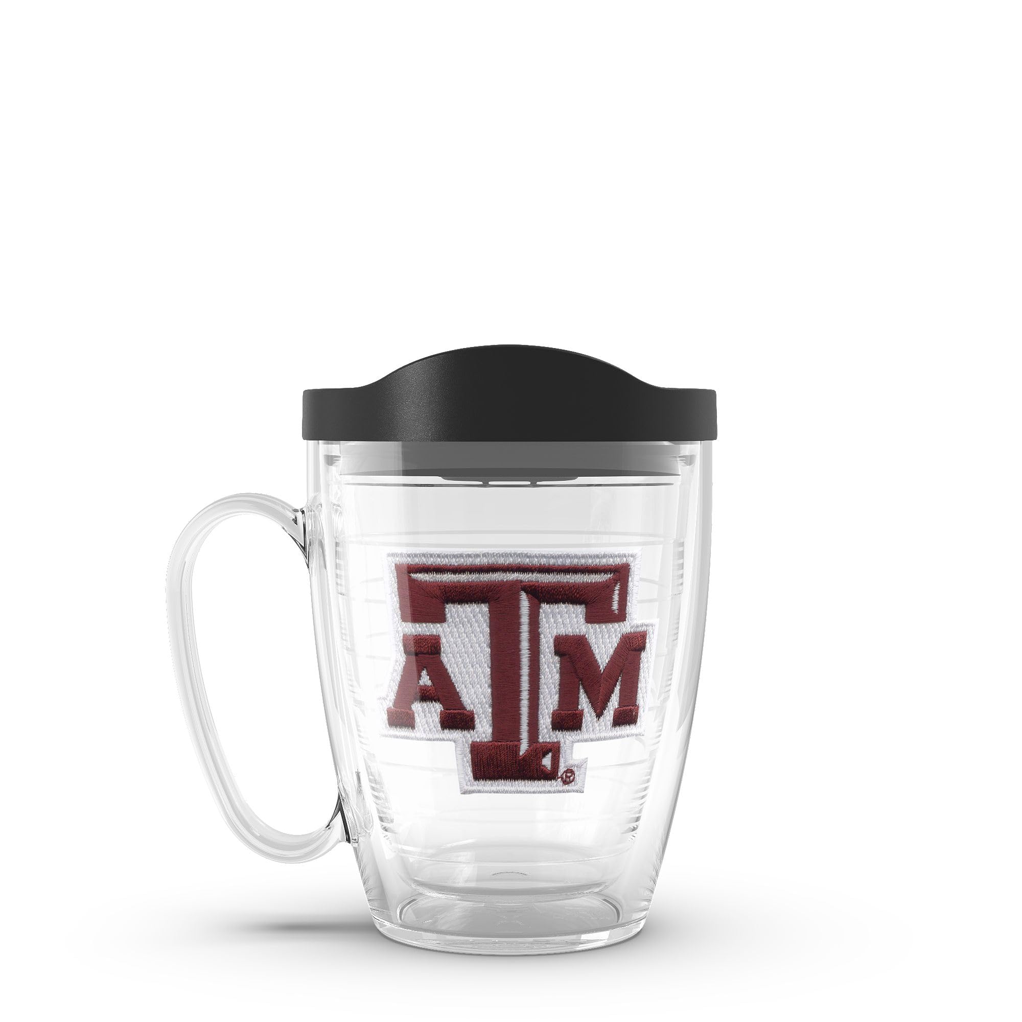 Tervis Made in USA Double Walled Texas A&M University Aggies Insulated Tumbler Cup Keeps Drinks Cold & Hot, 16oz Mug, Primary Lo