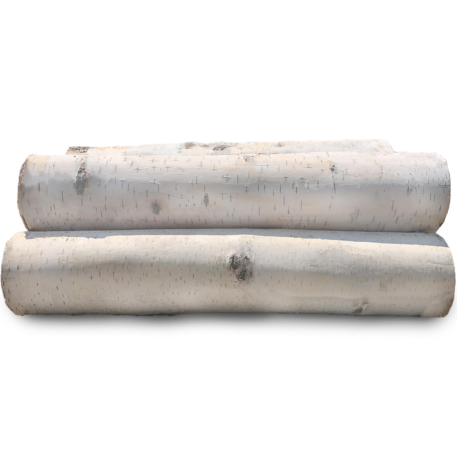 Wilson Birch Fireplace Large Log Set (5 Logs: 3''-5'' Dia. X 15.5-17.5'' Long)