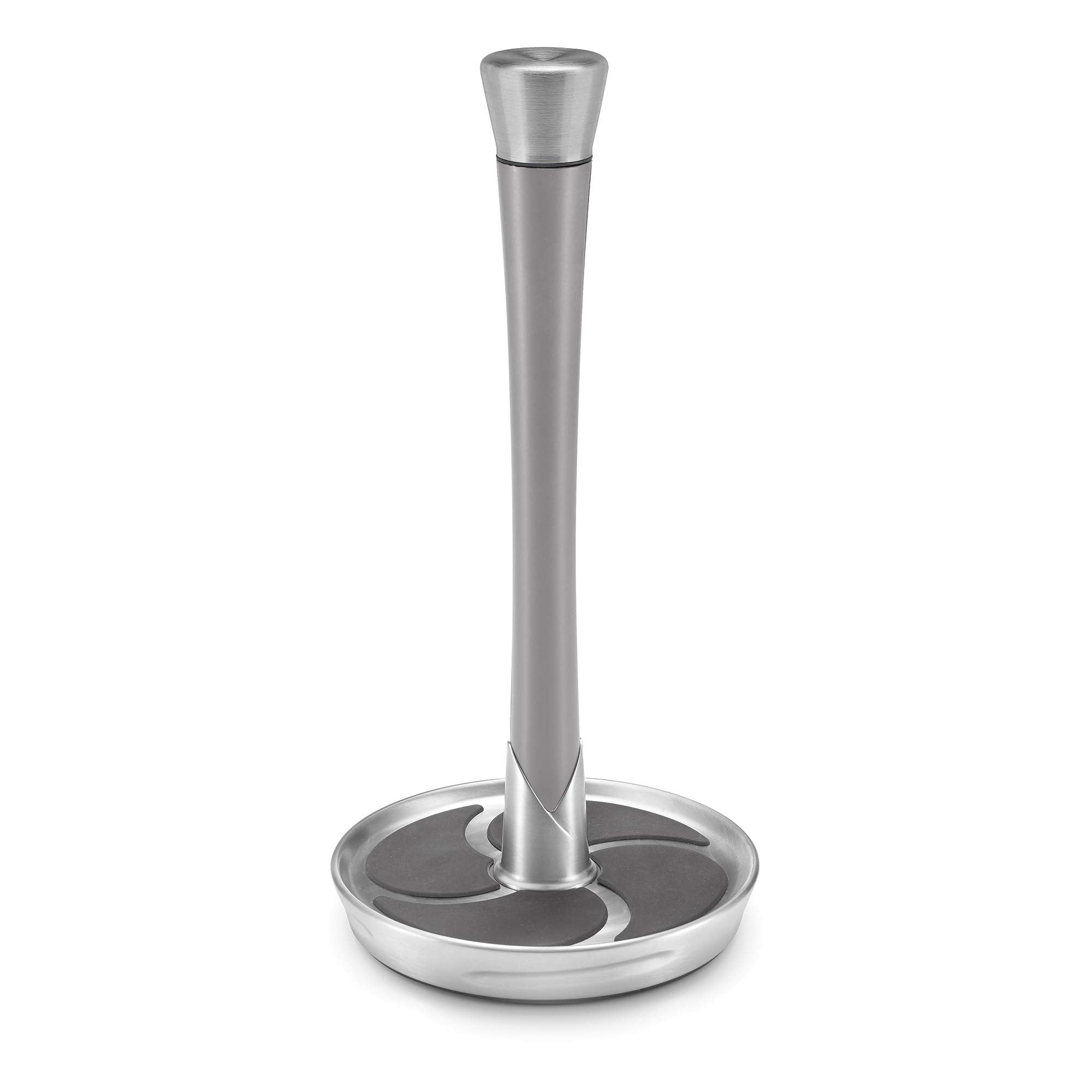 Polder Kth-7065-432 Fleur Paper Towel Holder, Silver