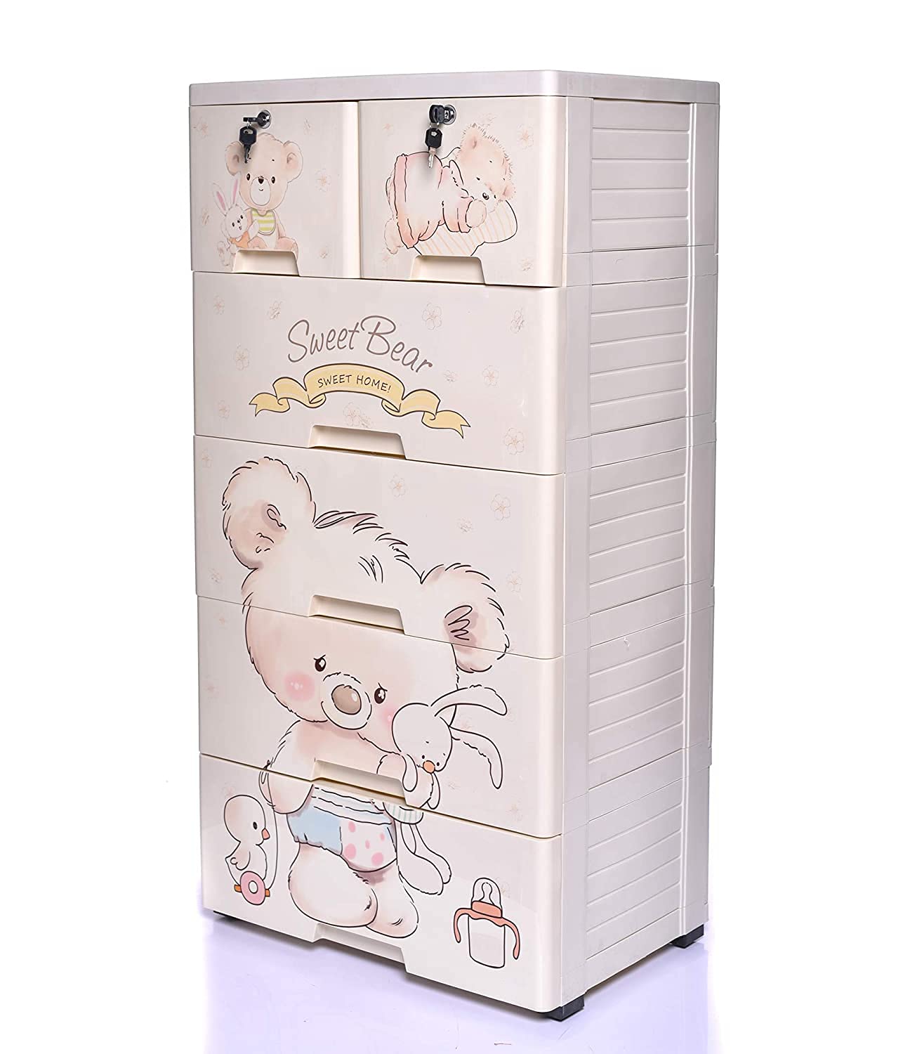 Iris Portable Plastic Clothes Closet Wardrobe Storage Organizer, Quick And Easy To Assemble, Extra Strong And Durable For Home, 