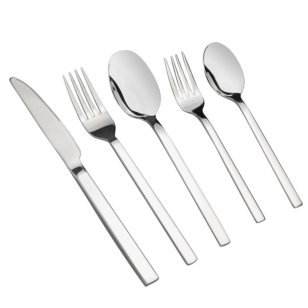 Doryh 80 Pieces Stainless Steel Flatware Sets, Service For 16