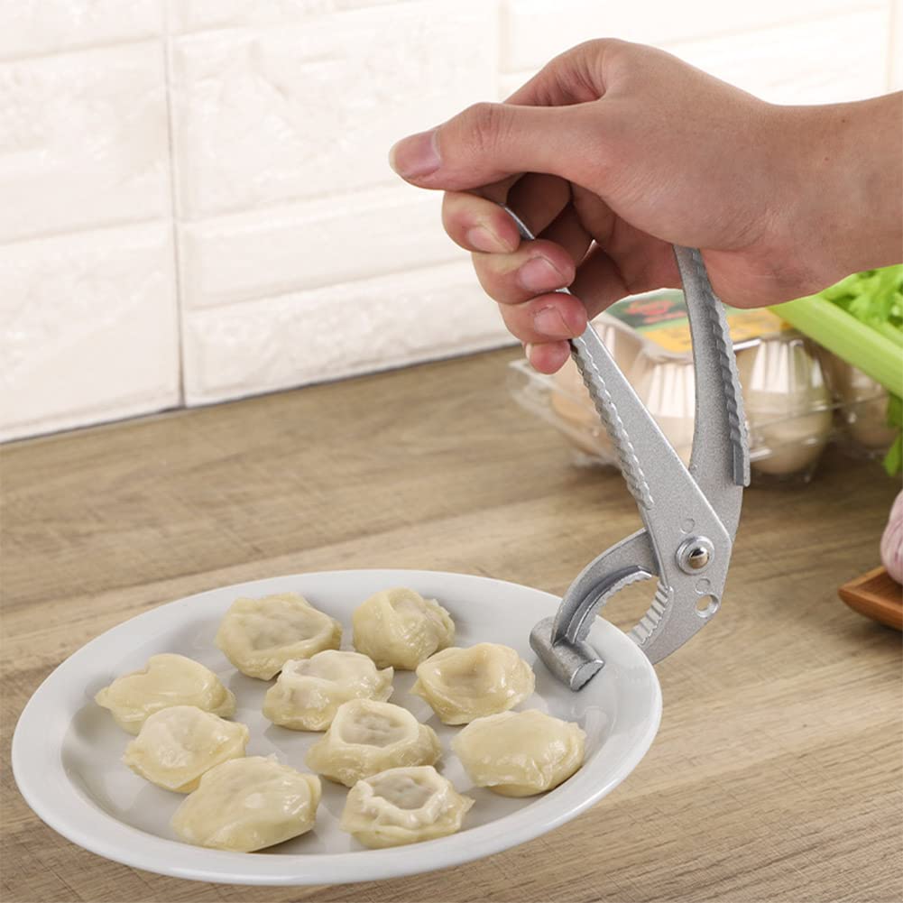 Magideal Aluminum Tongs, Holder For Korean Stone Ceramic Bibimbap Bowl(Dolsot,Ddukbaegi), Sizzling Hot Pot 6-2/3 Inch