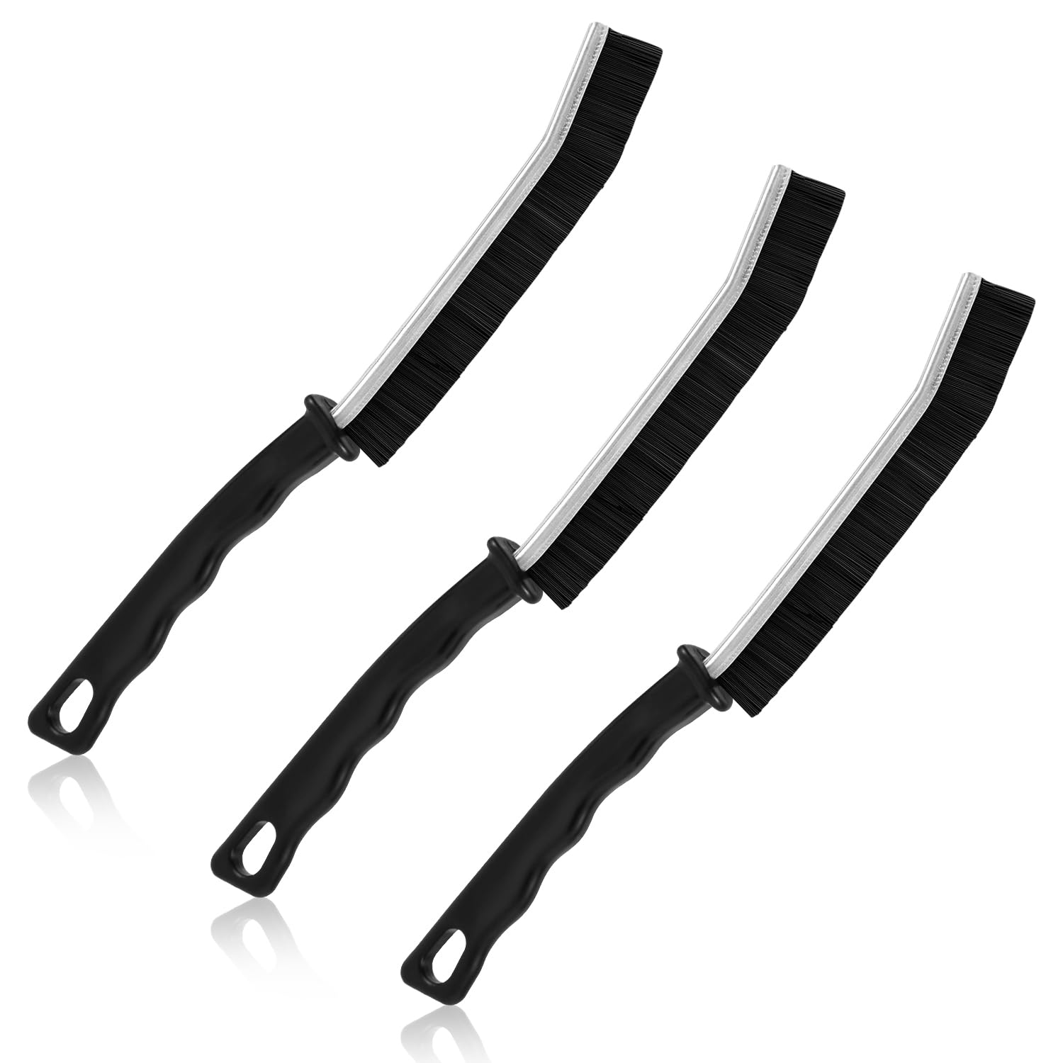 3Pcs Gap Cleaning Brushes, Multifunctional Cleaning Brush Practical Crevice Cleaning Brush Dead Corners Detail Cleaner Brush For