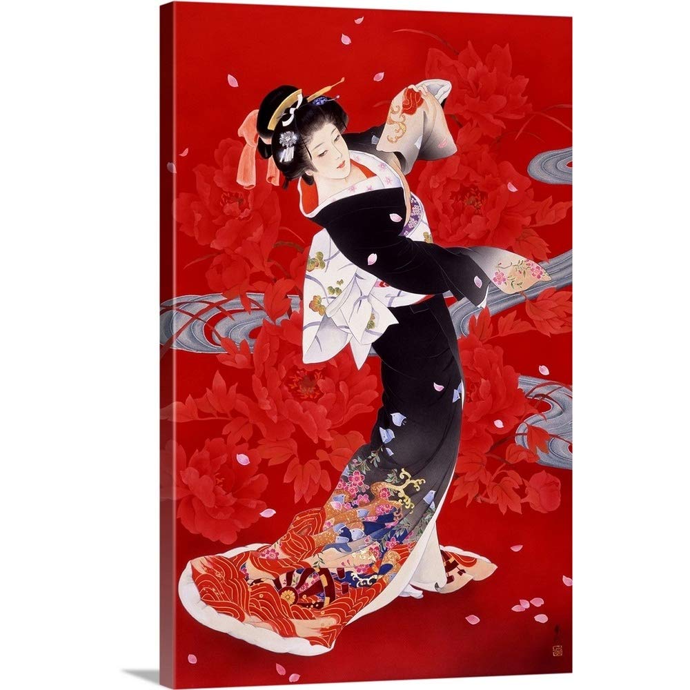 Canvas On Demand Hien Canvas Wall Art Print By Haruyo Morita, Figurative, Home Decor, Beauty Artwork, 20''X30''