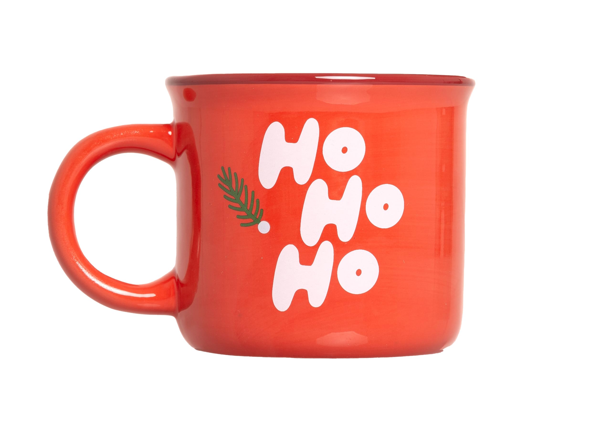 Pearhead Ho Ho Ho Christmas Camper Mug, Holiday Coffee Cup, Christmas Home D  cor, Holiday Gifts, Seasonal Coffee Mug, Stocking