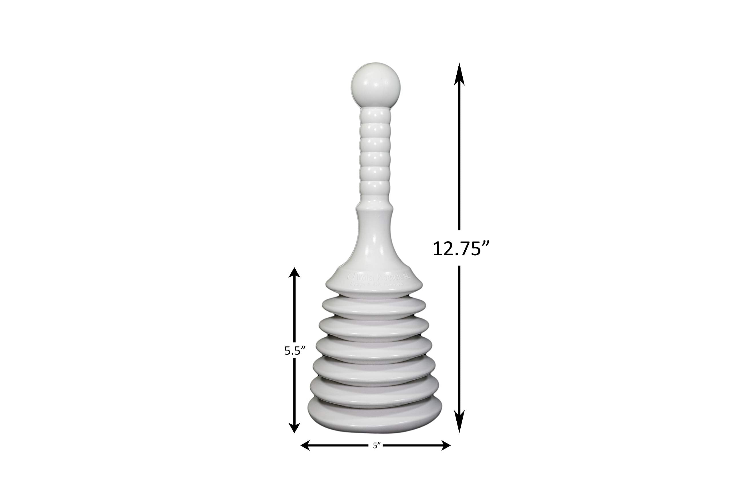 Master Plunger Mps4-4 Sink & Drain Plunger For Kitchen Sinks, Bathroom Sinks, Showers, And Bathtubs. Small And Strong Design Wit
