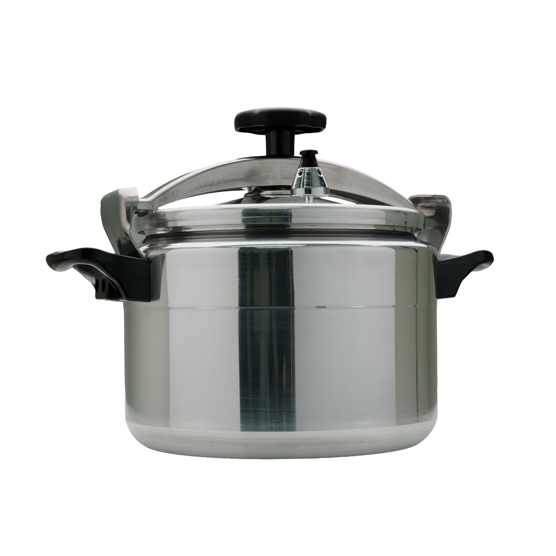 HeavyDuty Aluminum Pressure Cooker with Safety Lock Lid  9L