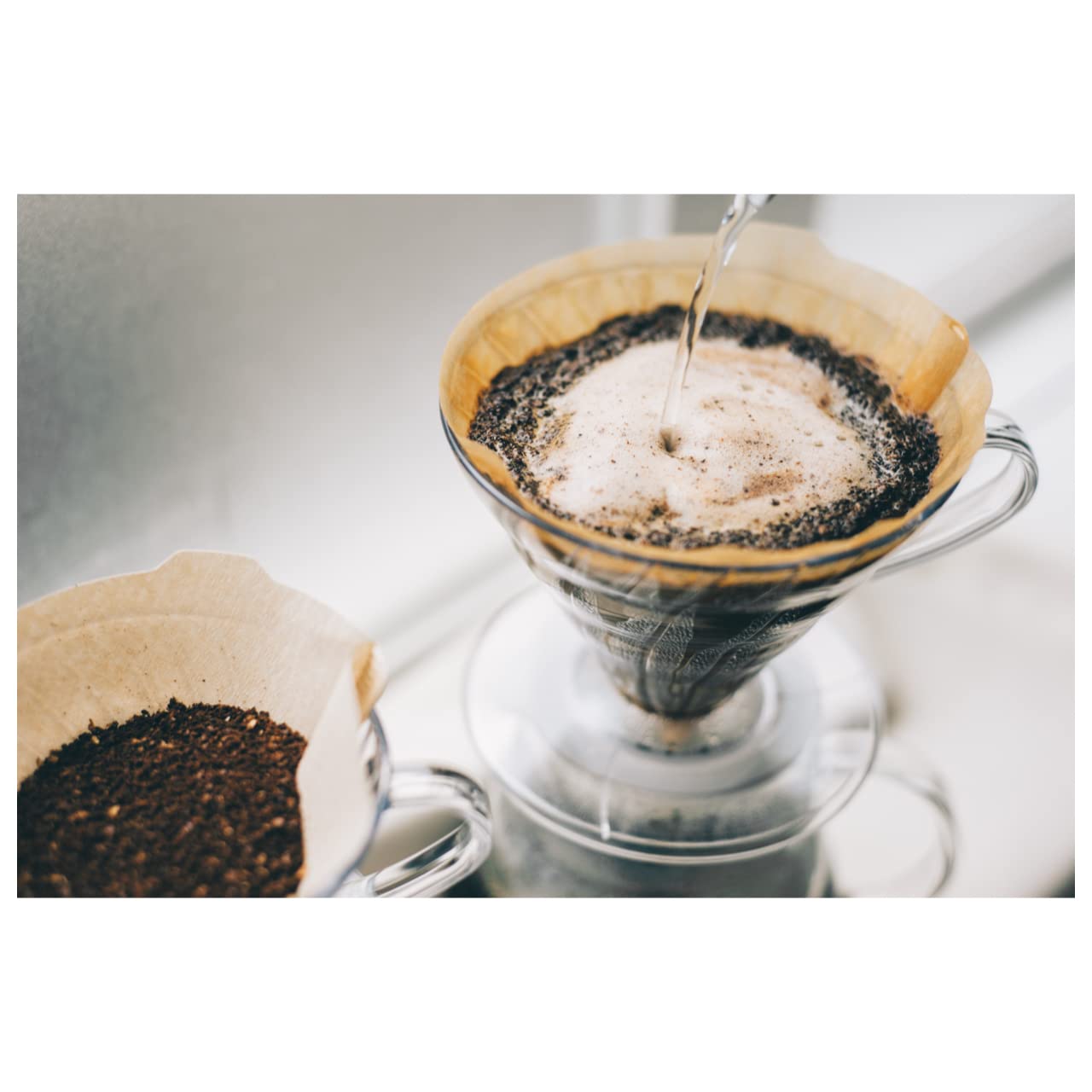 Hario V60 Paper coffee Filters  Size 02  Natural  200 count