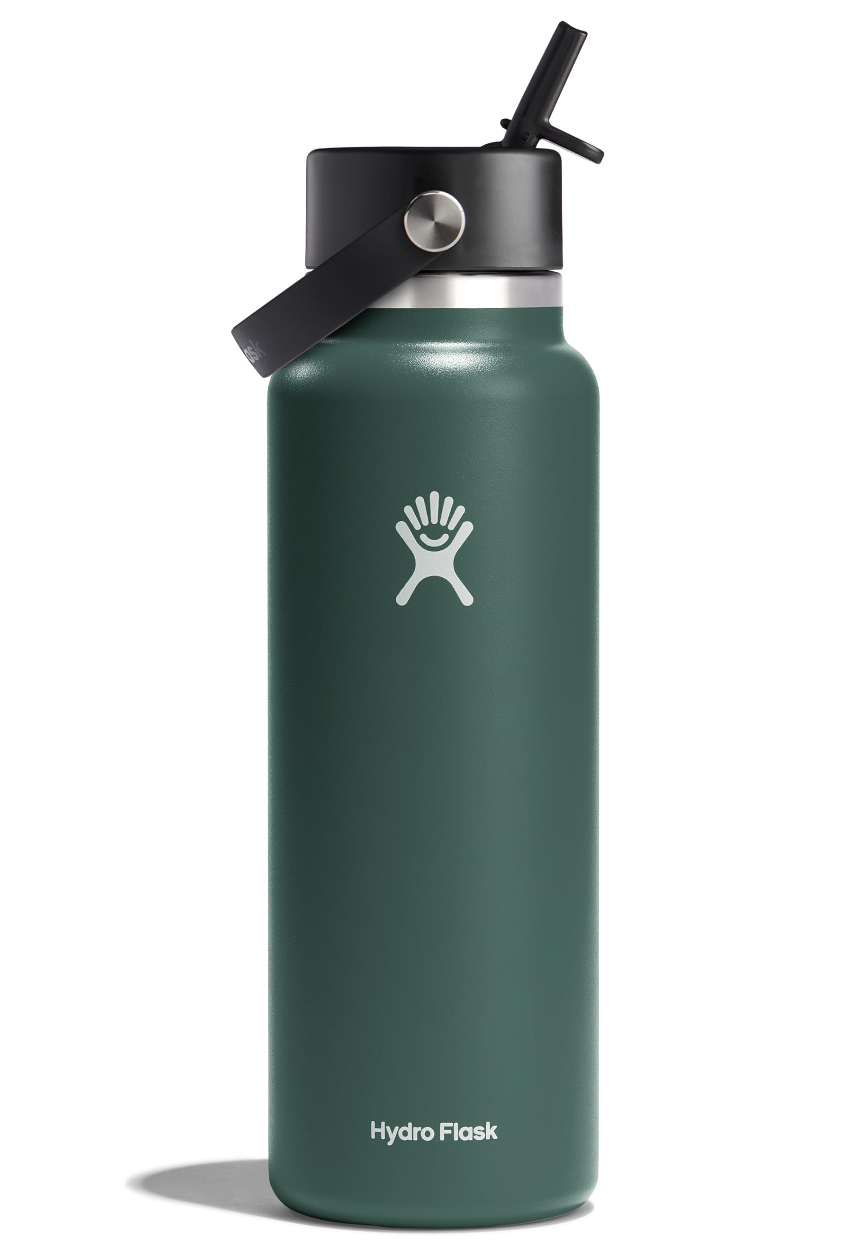 Hydro Flask Wide Flex Straw Cap Fir 40 Oz