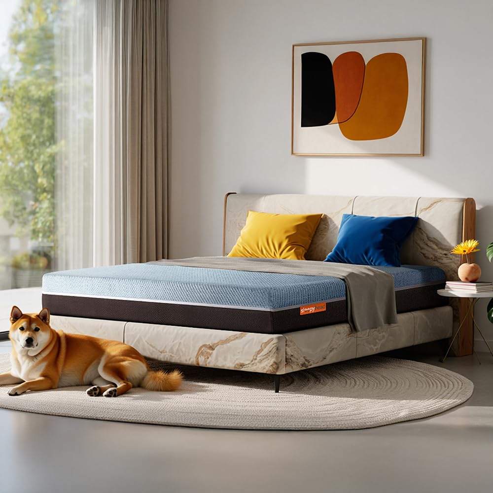 Sleepyhead Laxe Pincore Latex Mattress With Bodyiq Orthopedic Memory Foam |10 Years Warranty |3 Zone Support |Washable & Breath