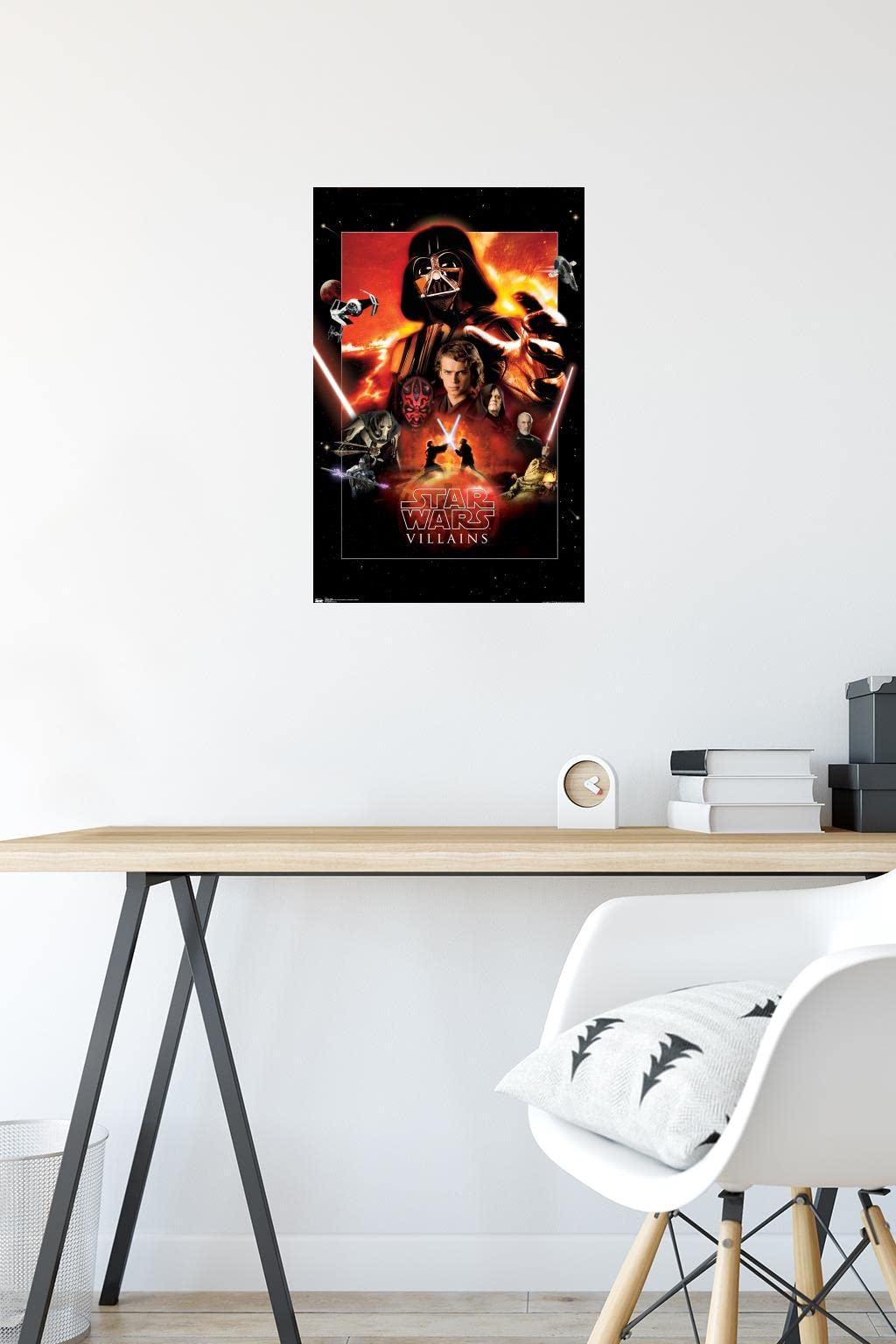 Trends International Star Wars: Saga - Villains Wall Poster, 14.725'' X 22.375'', Premium Unframed Version
