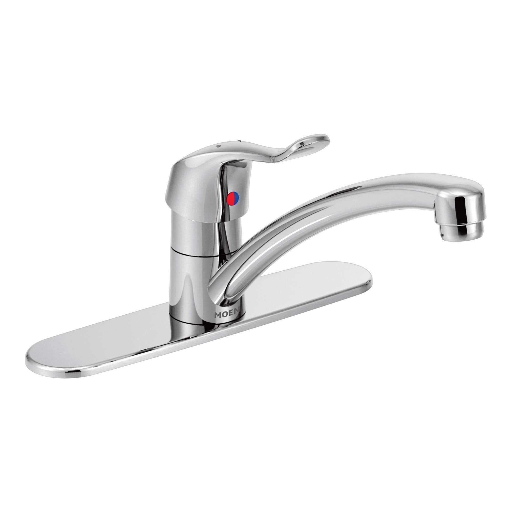 Moen 8701 Commercial M-Dura One-Handle Kitchen Faucet 1.5 Gpm, Chrome