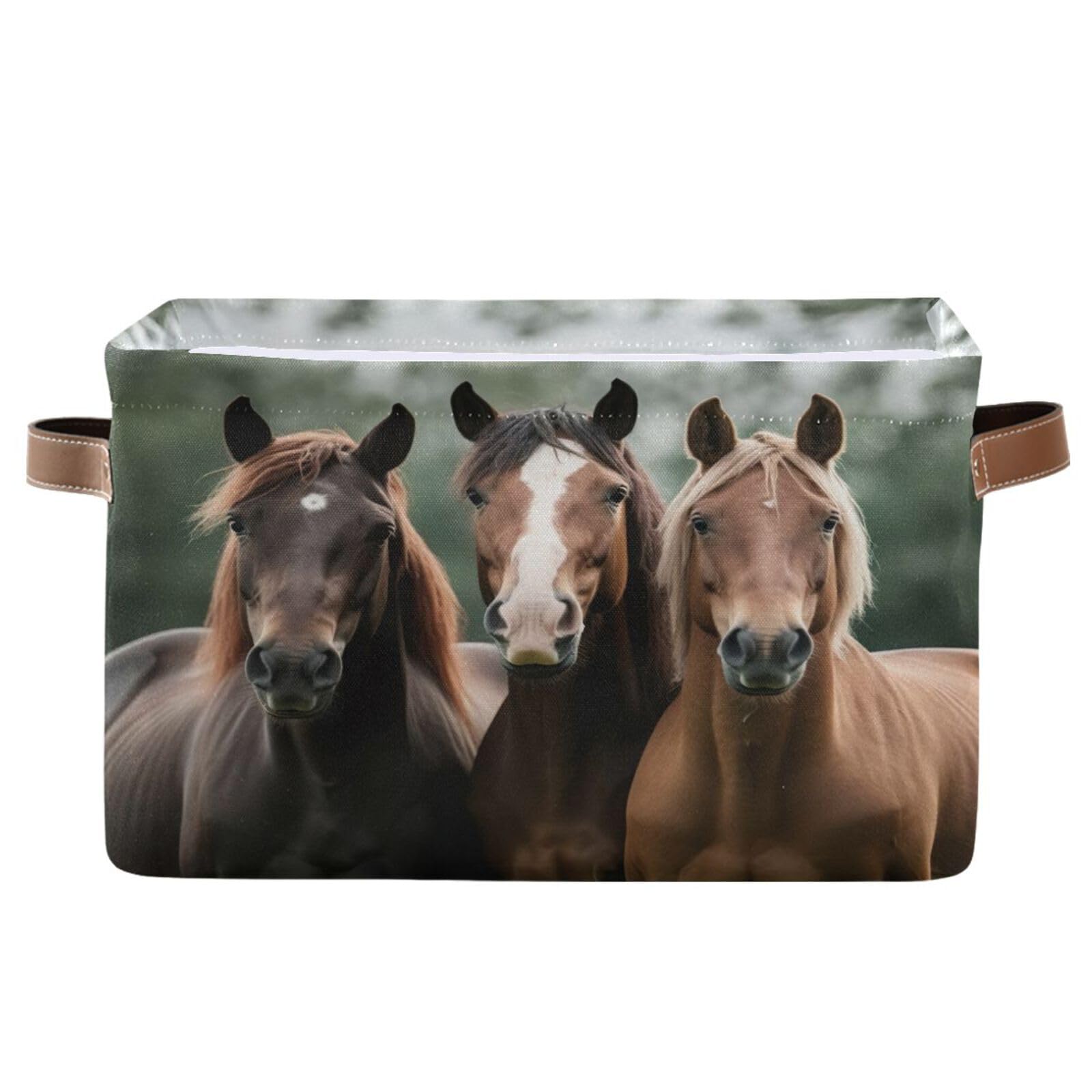 Staytop Large Storage Basket Collapsible Toy Storage Bins Waterproof Laundry Basket With Handle.Used For Home Closets, Offices,