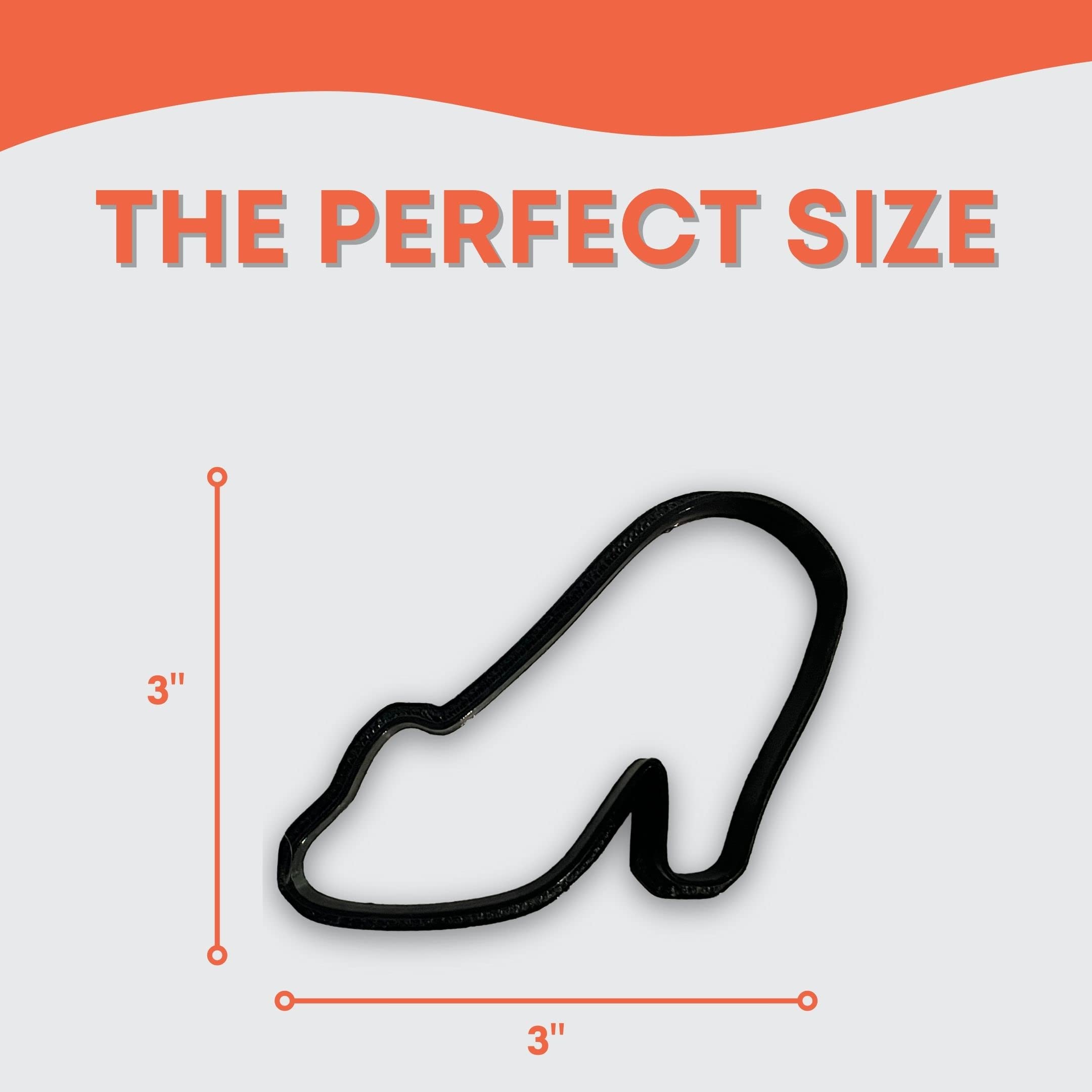 Glass Slipper Cookie Cutter With Easy To Push Design, For Baby Shower, Work Events, And Birthday Celebrations (3 Inch)