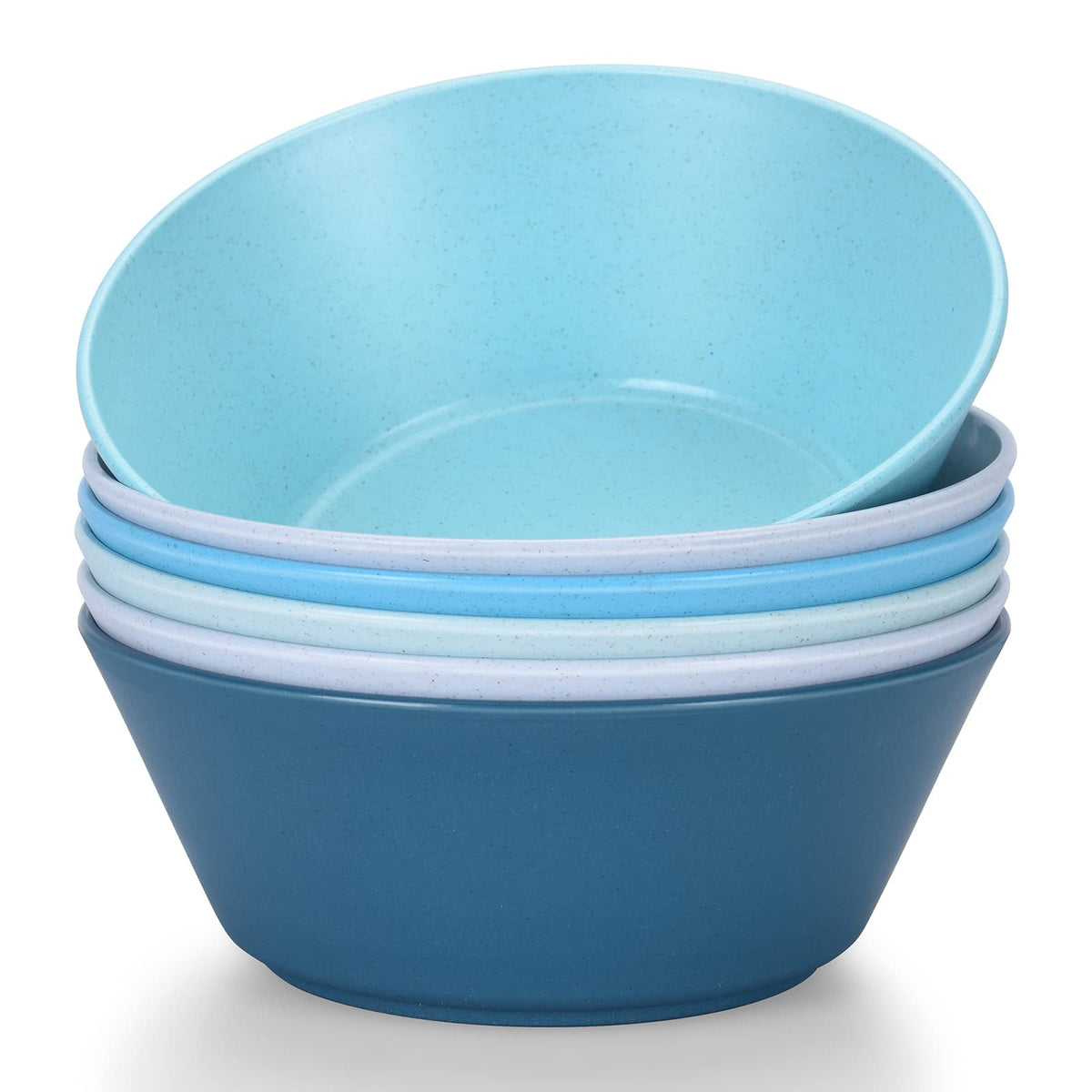 32 Ounce Cereal Bowls, Unbreakable Wheat Straw Fiber Bowl, Lightweight Kitchen Bowls Microwave & Dishwasher Safe Bpa Free Bowls,