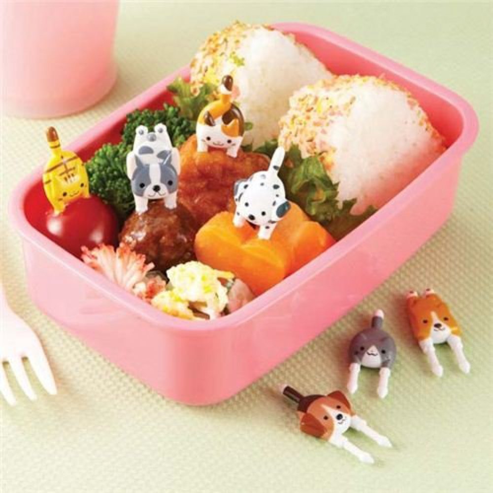 Dog Cat Food Picks Forks For Bento Box Lunch Box By Torune
