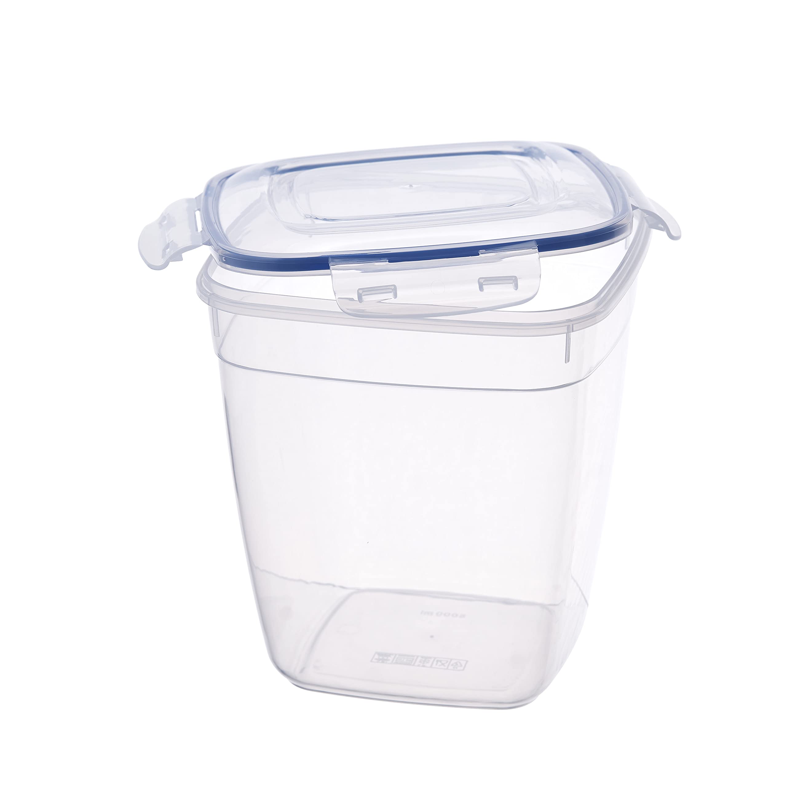 Superio Airtight Food Storage Container With Leakproof Lid, 112 Oz, Clear