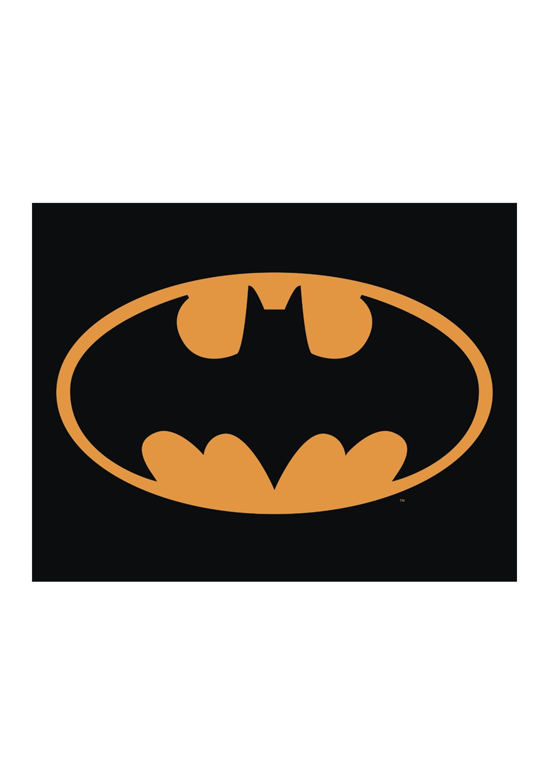 Desperate Enterprises Batman Logo Tin Sign, 16X12