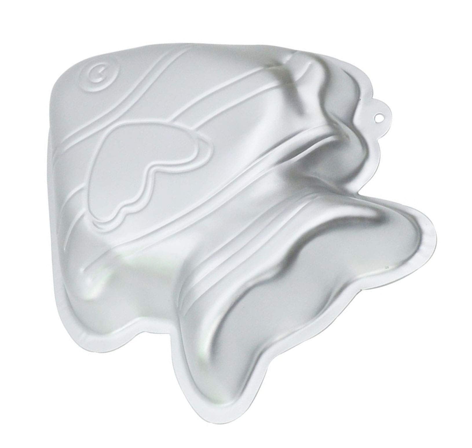 Zdywy 9 Inch Goldfish Fish Shaped Aluminum 3D Baking Mould Cake Mold Tin Birthday Cake Pan - Goldfish