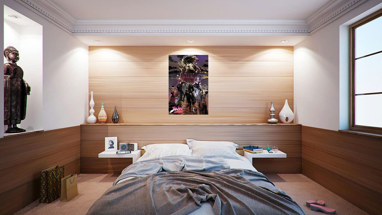 Poster Stop Online Jojo'S Bizarre Adventure - Manga Tv Show Poster (Group) (Size 24'' X 36'')