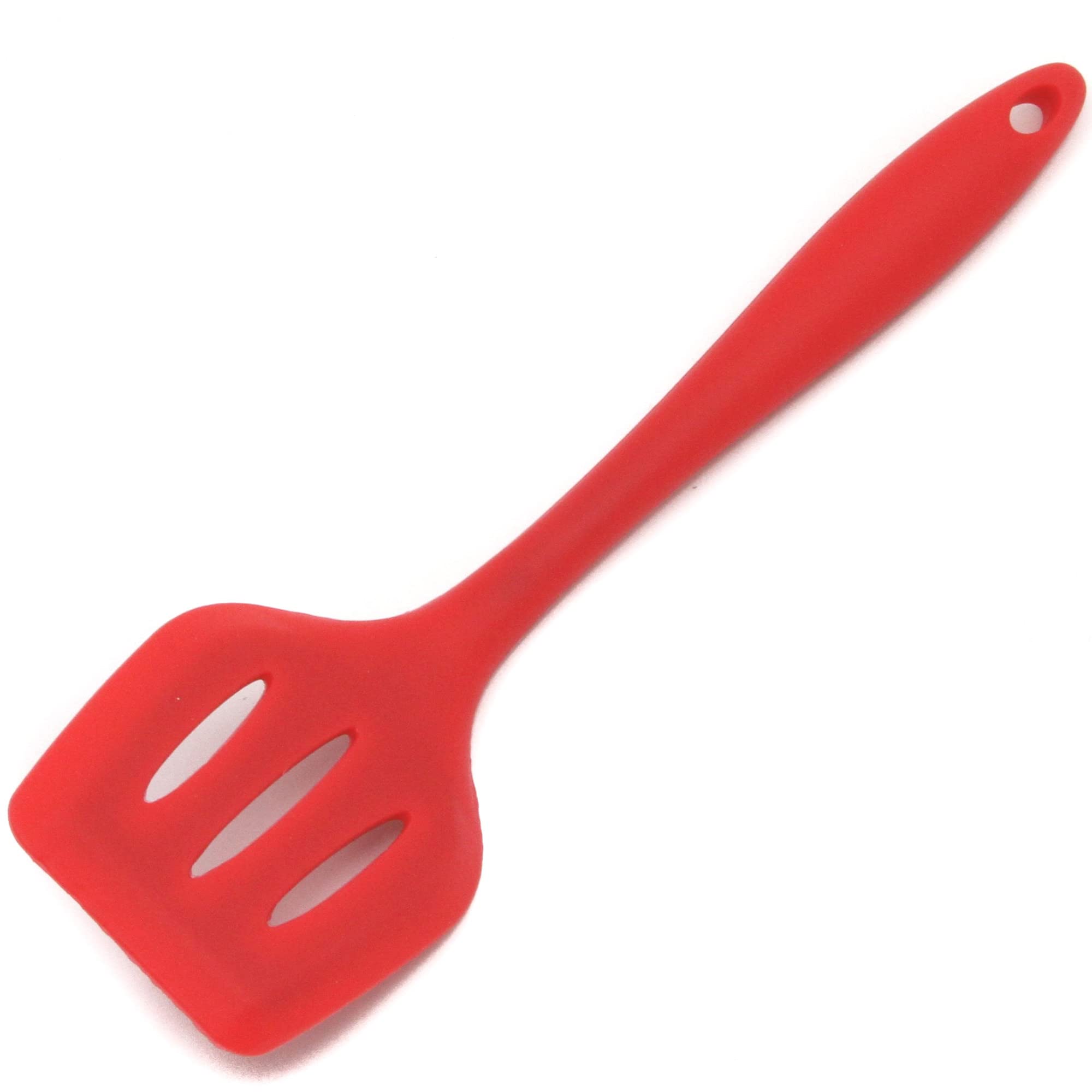Chef Craft Premium Silicone Spatula/Turner, 11.75 Inch, Red