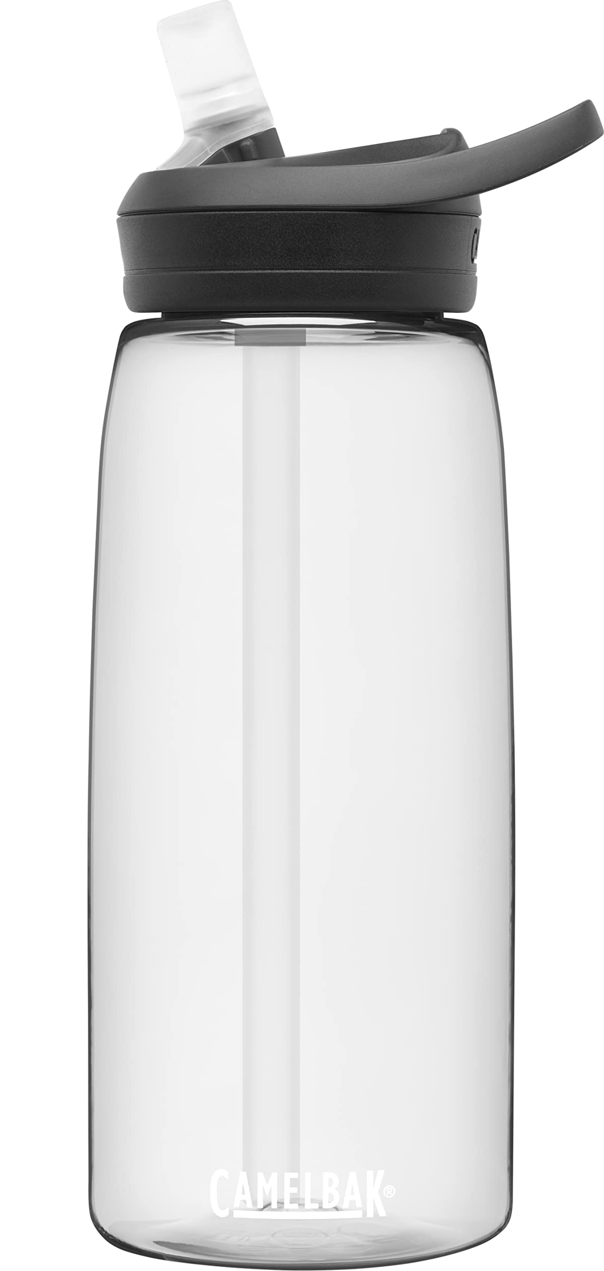 Camelbak Eddy+ Water Bottle With Tritan Renew - Straw Top 32Oz, Clear