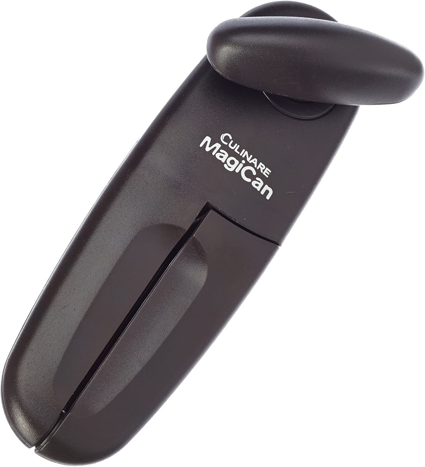 Culinare C10001 Magican Tin Opener | Graphite | Plastic/Stainless Steel | Manual Can Opener | Comfortable Handle For Safety And